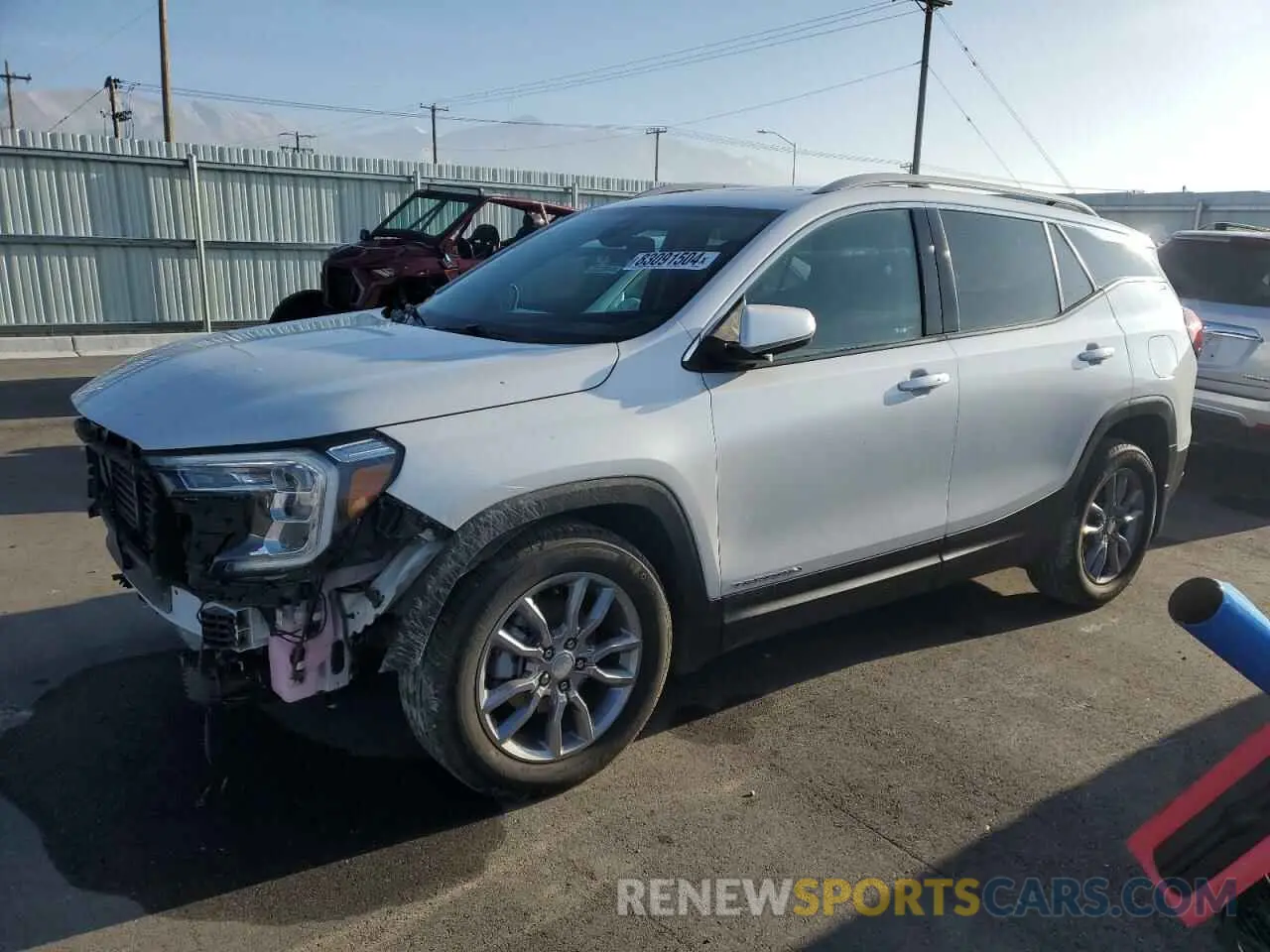 1 fotografías del automóvil dañado 3GKALVEVXNL102059 GMC TERRAIN 2022