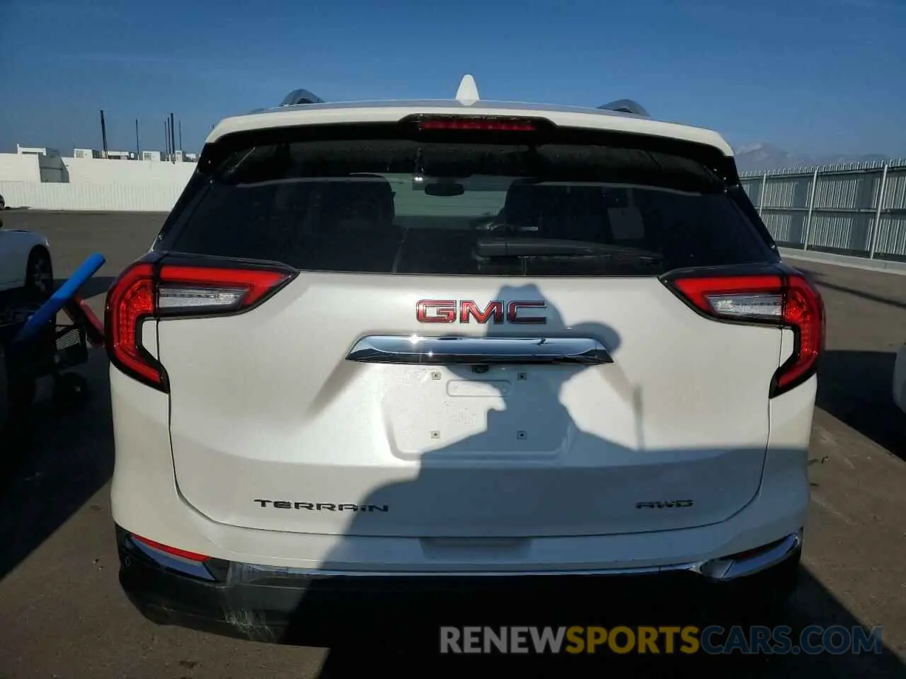 6 fotografías del automóvil dañado 3GKALVEVXNL102059 GMC TERRAIN 2022