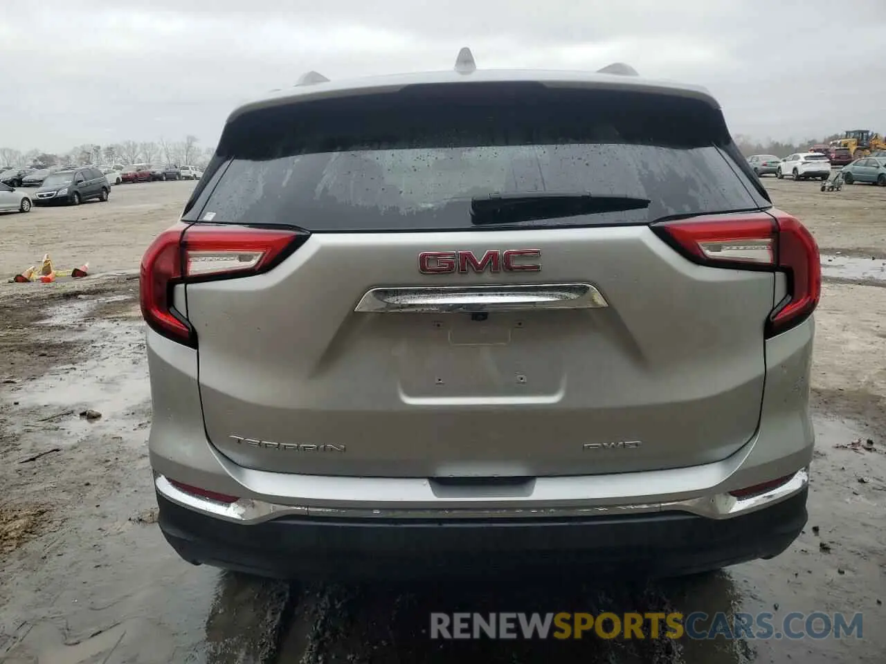 6 fotografías del automóvil dañado 3GKALVEVXNL105396 GMC TERRAIN 2022