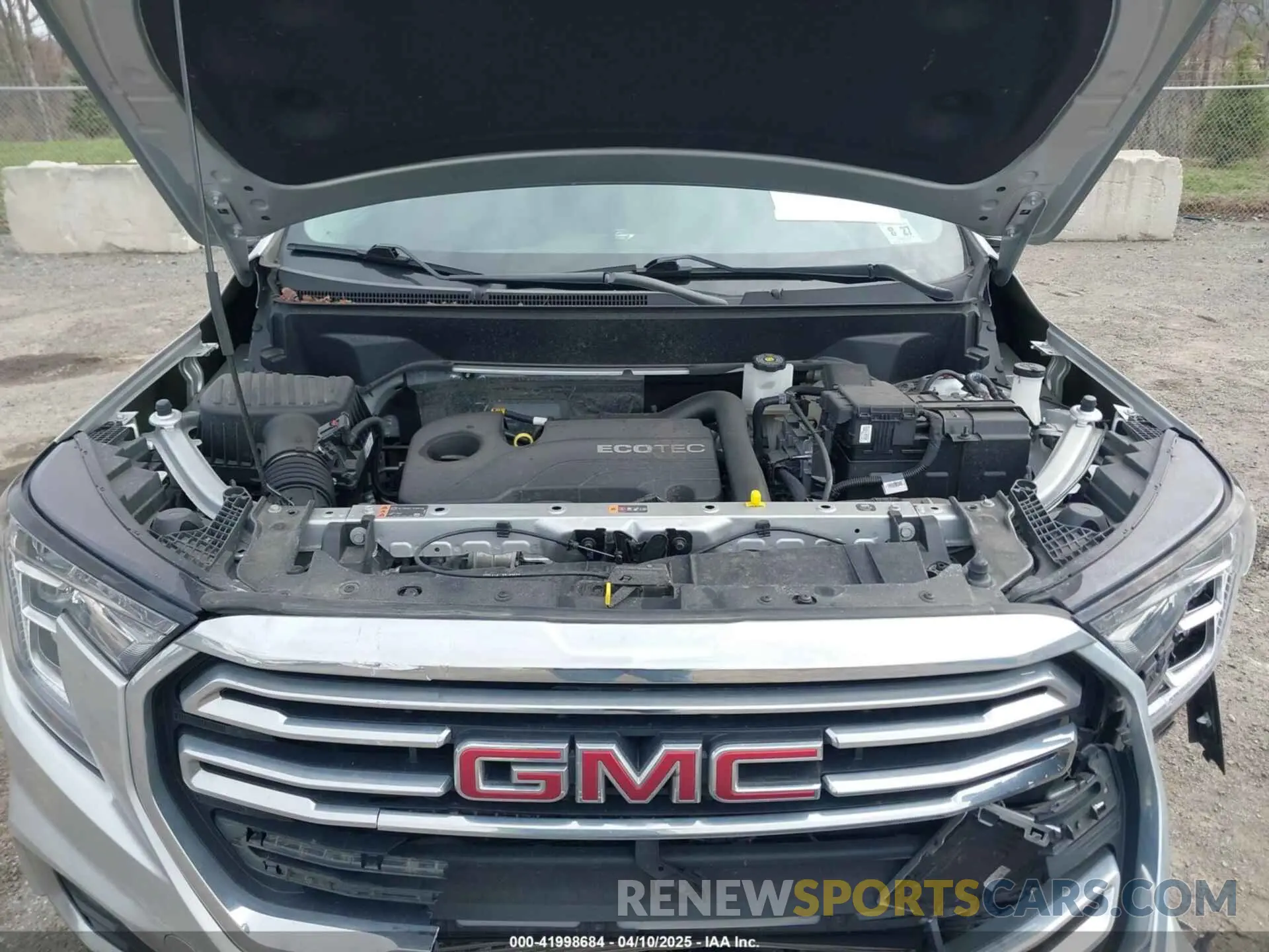 10 fotografías del automóvil dañado 3GKALVEVXNL195648 GMC TERRAIN 2022