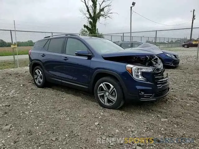 14 fotografías del automóvil dañado 3GKALVEVXNL241463 GMC TERRAIN 2022