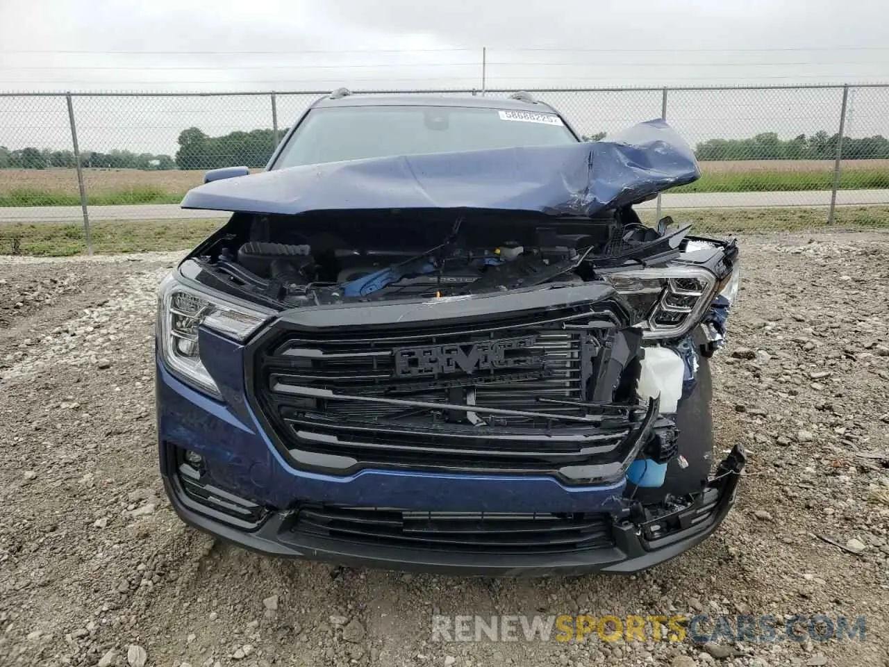 5 fotografías del automóvil dañado 3GKALVEVXNL241463 GMC TERRAIN 2022