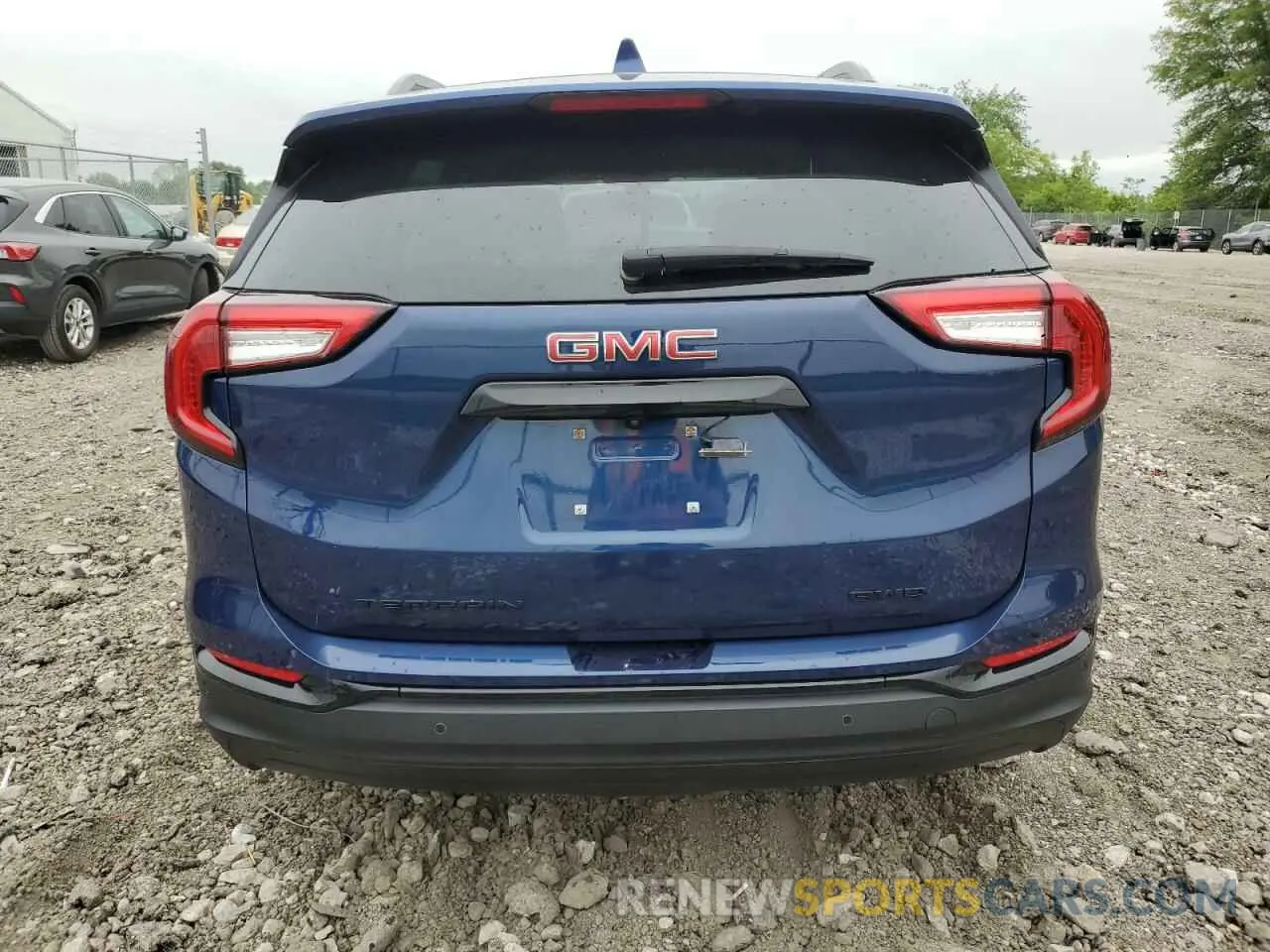 6 fotografías del automóvil dañado 3GKALVEVXNL241463 GMC TERRAIN 2022