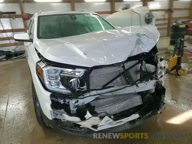 14 fotografías del automóvil dañado 3GKALVEVXNL281445 GMC TERRAIN 2022