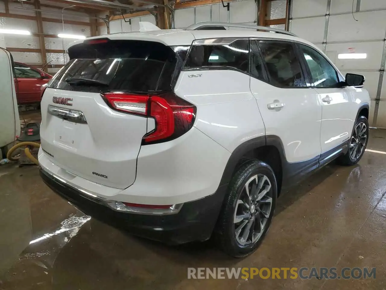 3 fotografías del automóvil dañado 3GKALVEVXNL281445 GMC TERRAIN 2022