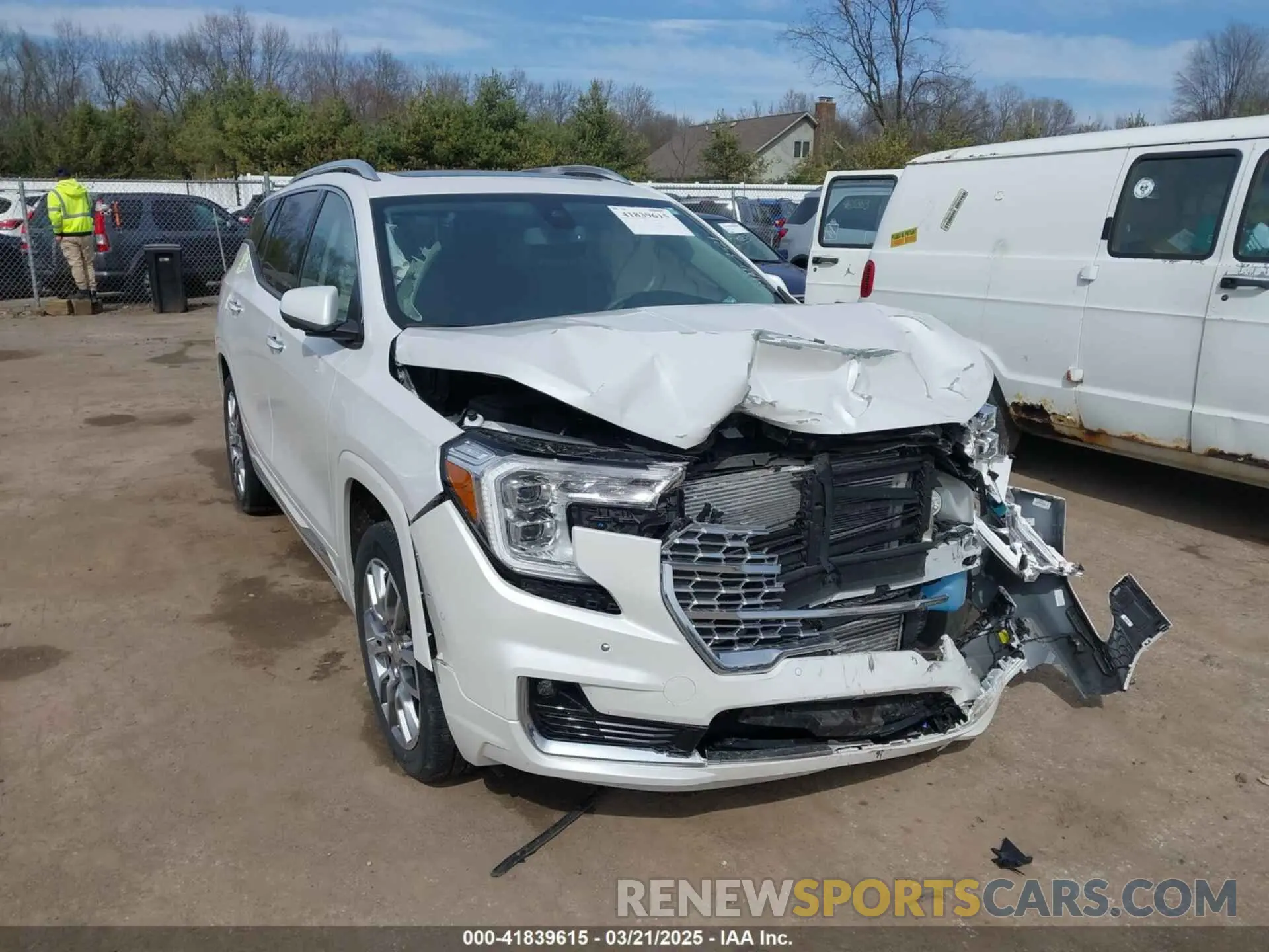 1 fotografías del automóvil dañado 3GKALXEV4NL192157 GMC TERRAIN 2022