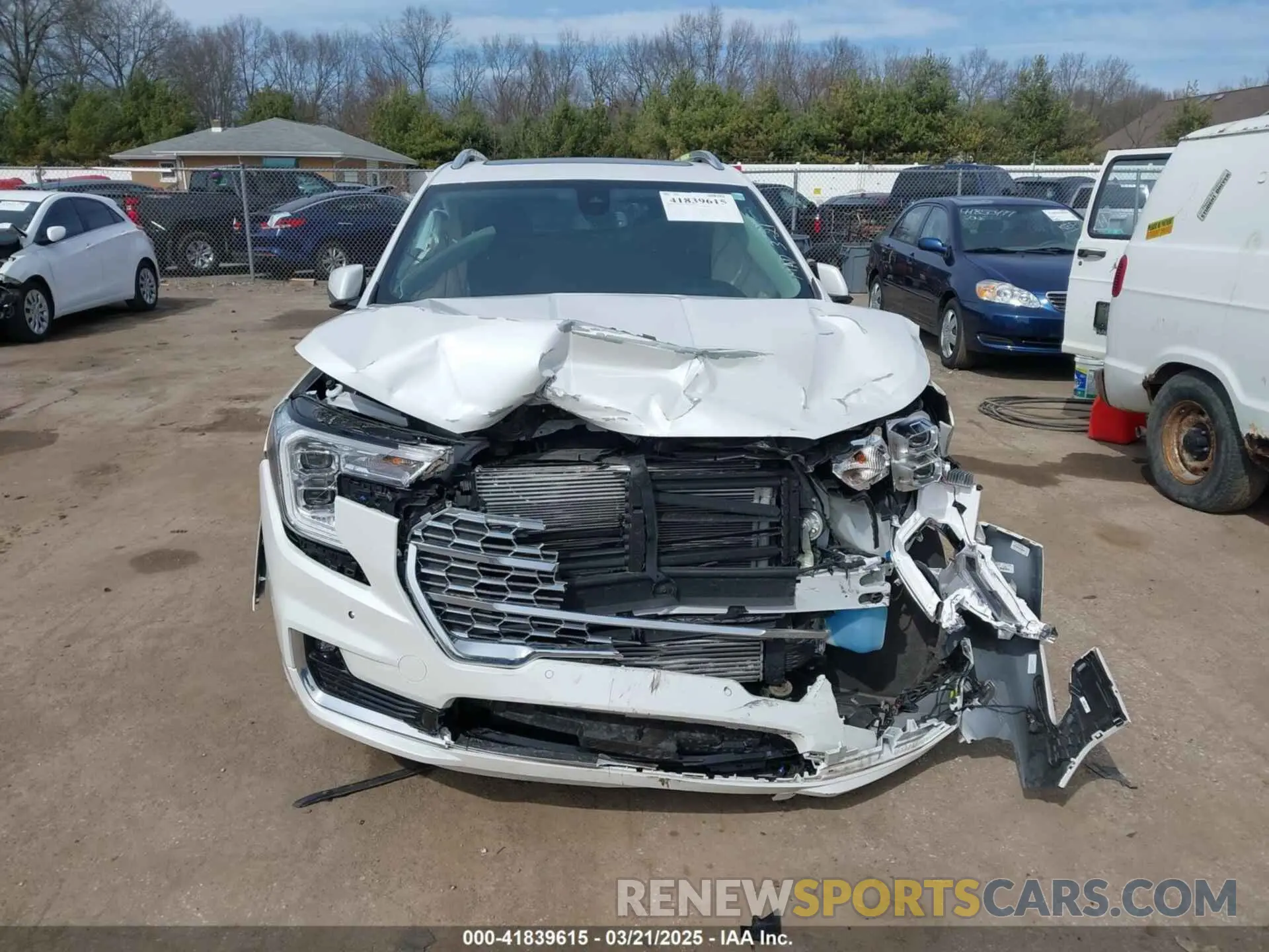 11 fotografías del automóvil dañado 3GKALXEV4NL192157 GMC TERRAIN 2022