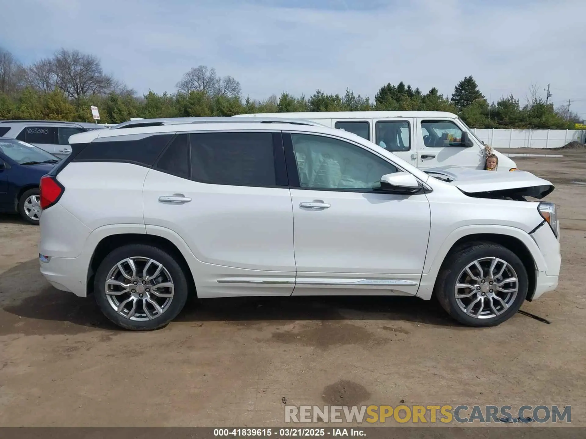 12 fotografías del automóvil dañado 3GKALXEV4NL192157 GMC TERRAIN 2022