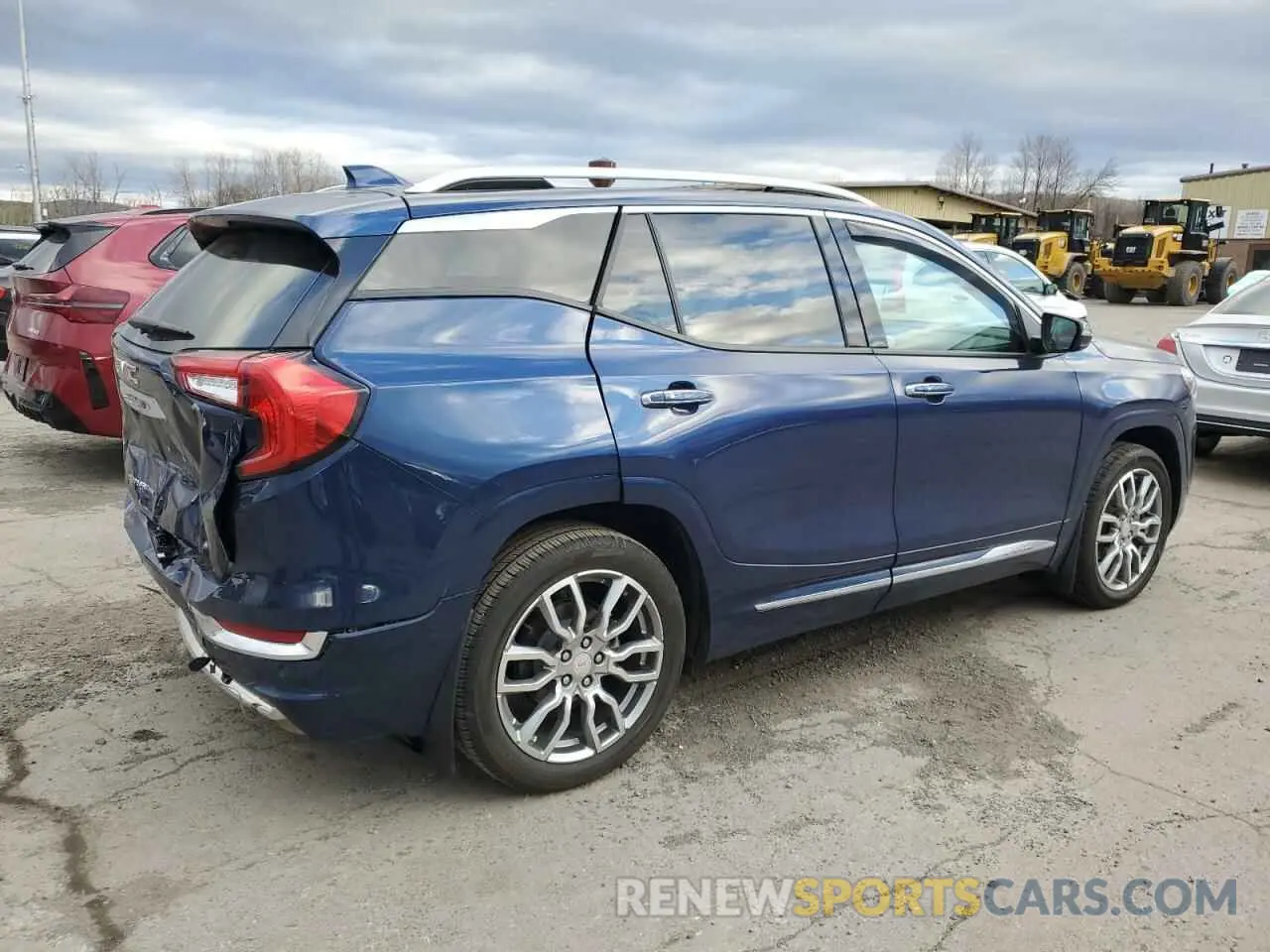 3 fotografías del automóvil dañado 3GKALXEV4NL306688 GMC TERRAIN 2022