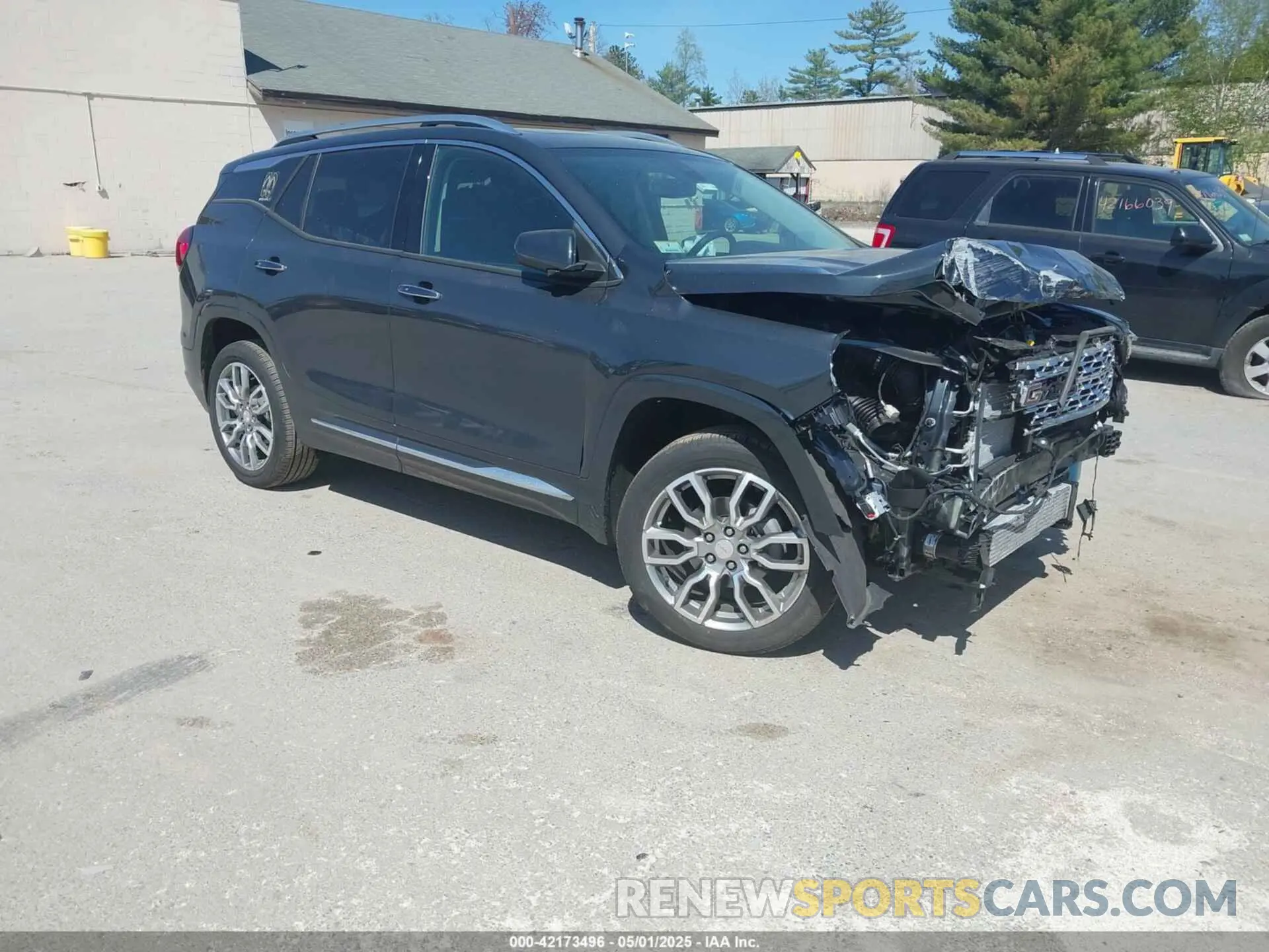 1 fotografías del automóvil dañado 3GKALXEV8NL236337 GMC TERRAIN 2022