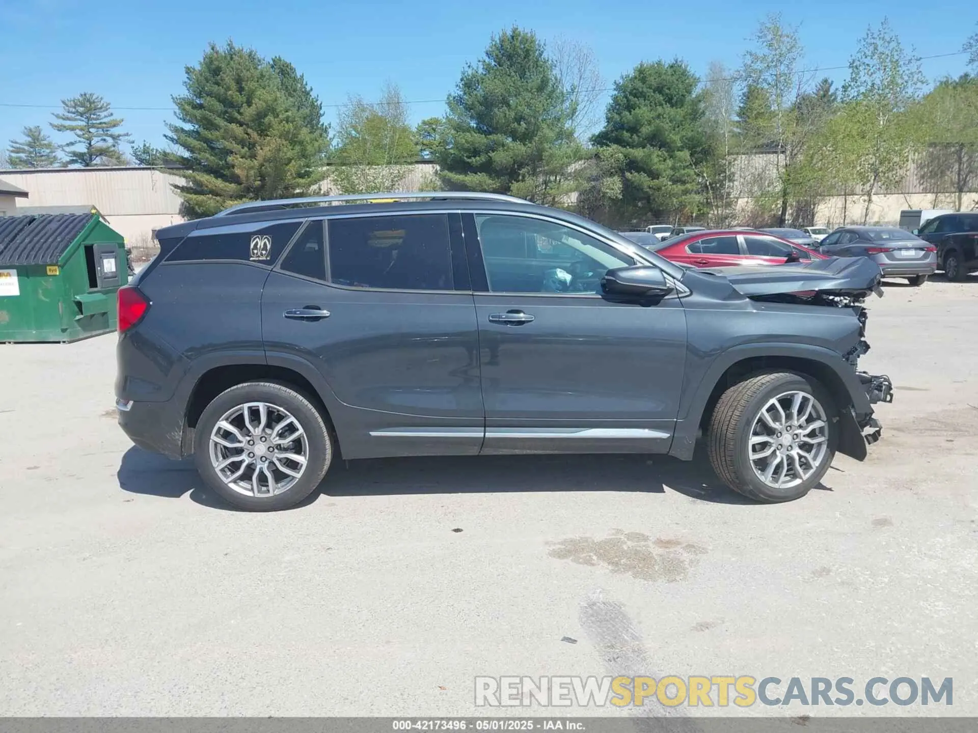 13 fotografías del automóvil dañado 3GKALXEV8NL236337 GMC TERRAIN 2022