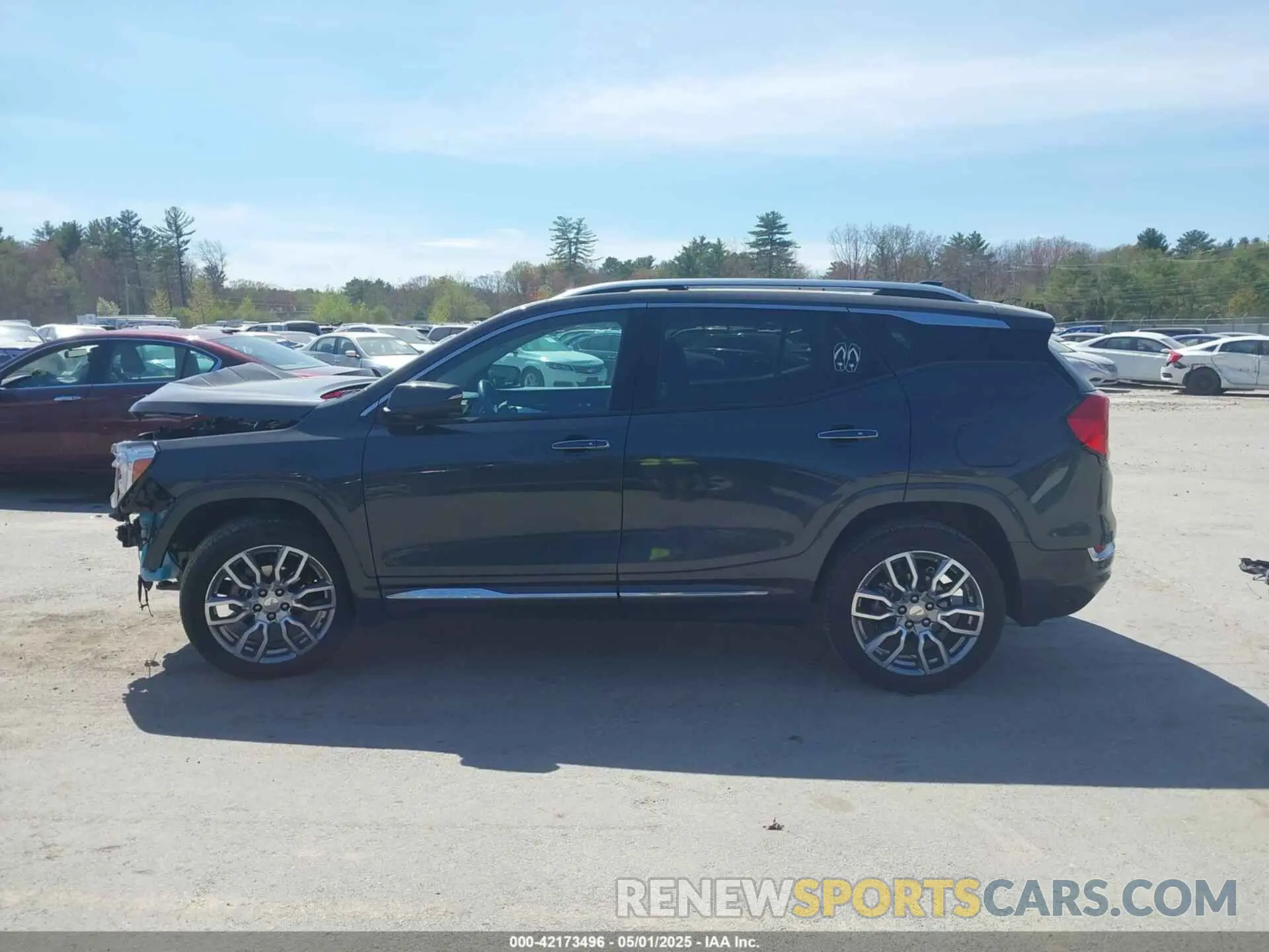 14 fotografías del automóvil dañado 3GKALXEV8NL236337 GMC TERRAIN 2022