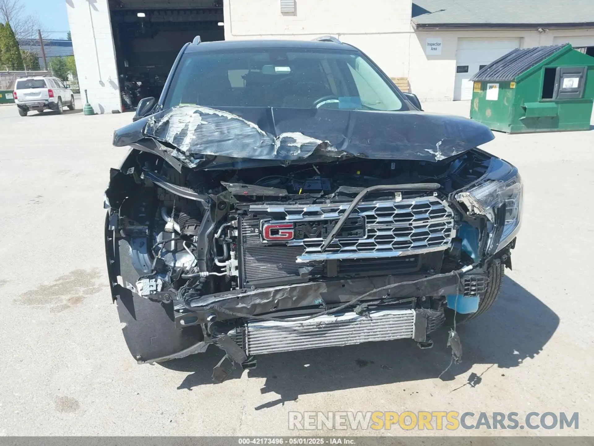 6 fotografías del automóvil dañado 3GKALXEV8NL236337 GMC TERRAIN 2022