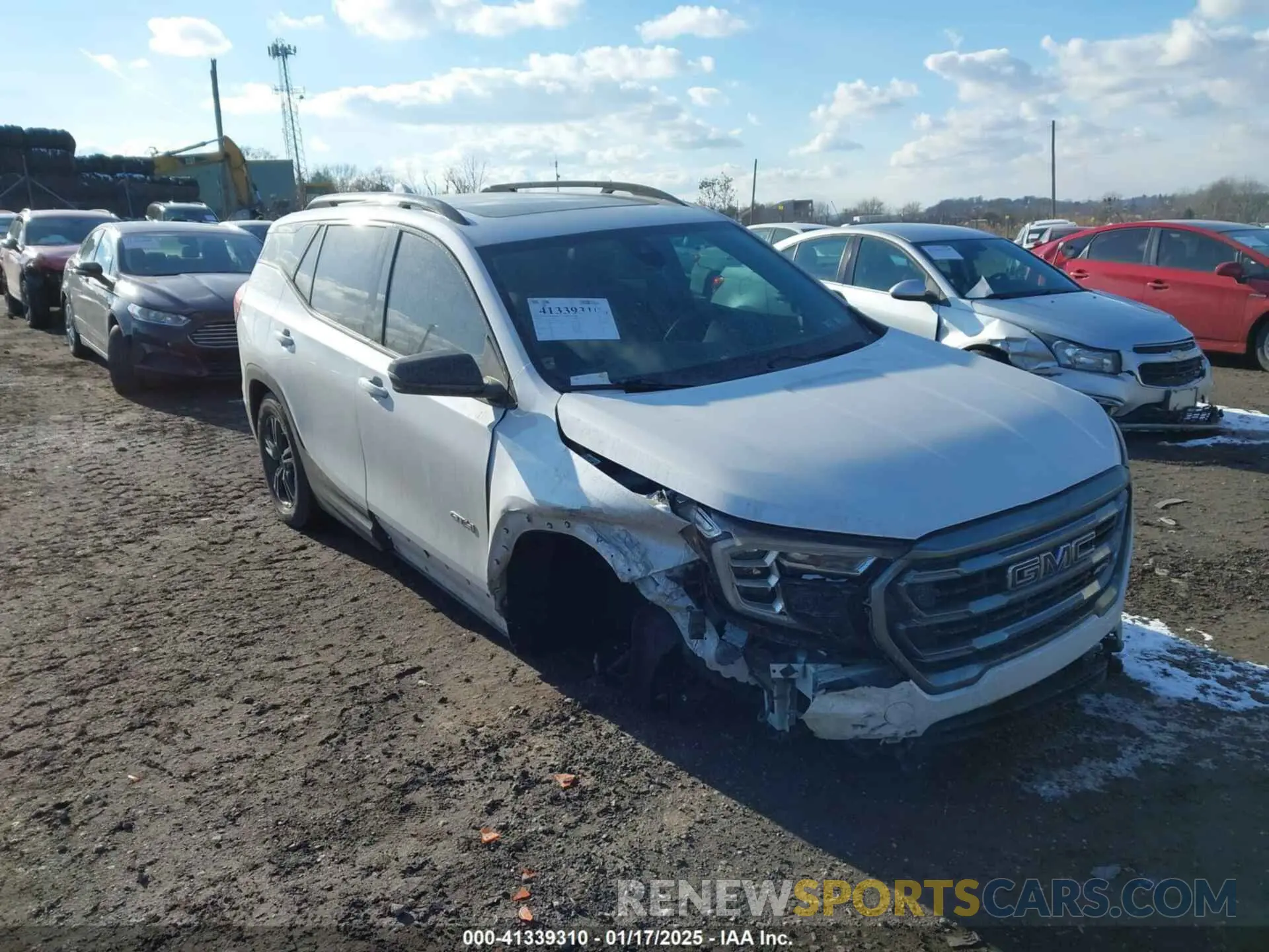 1 fotografías del automóvil dañado 3GKALYEV1NL156867 GMC TERRAIN 2022