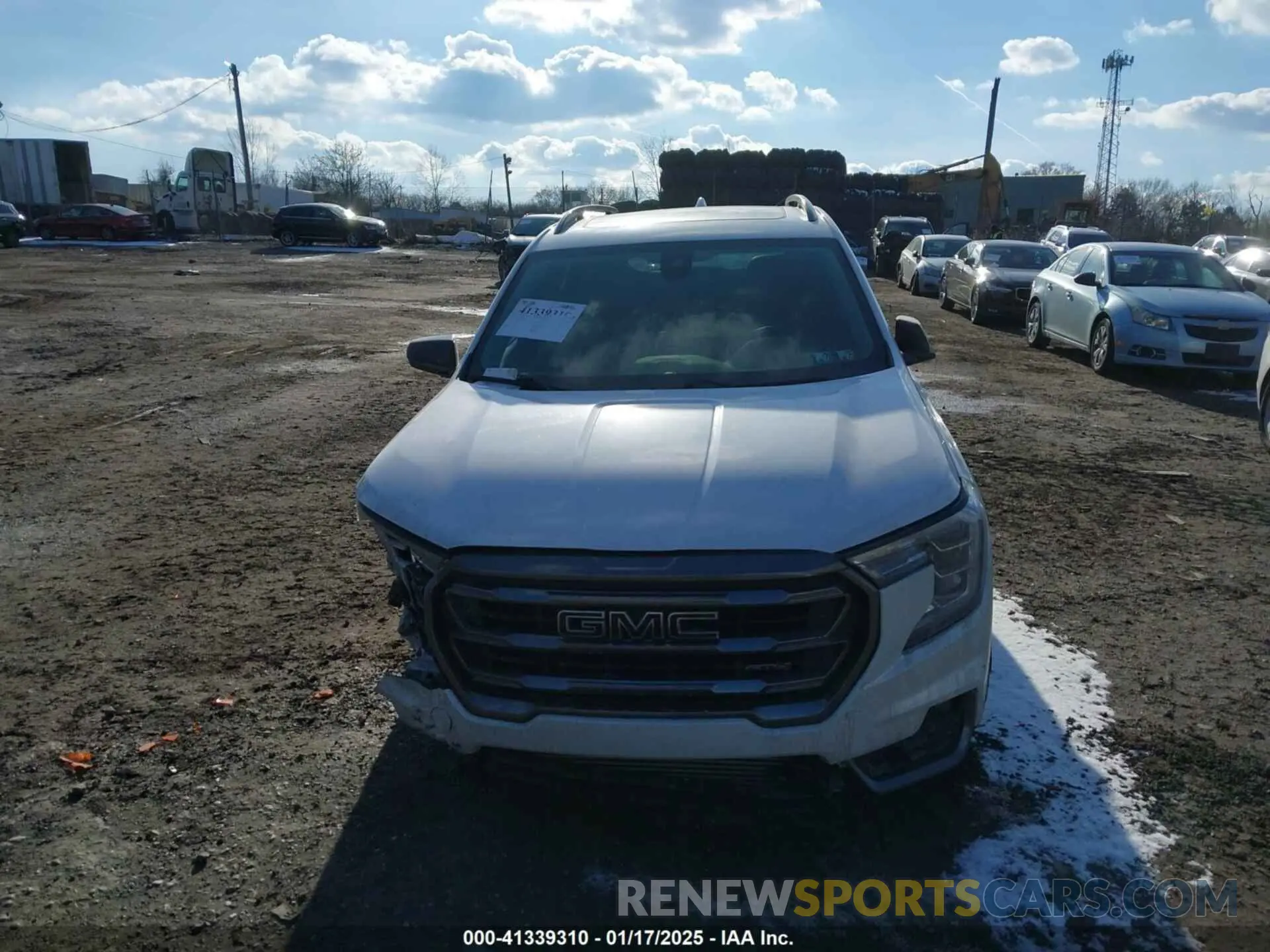 12 fotografías del automóvil dañado 3GKALYEV1NL156867 GMC TERRAIN 2022