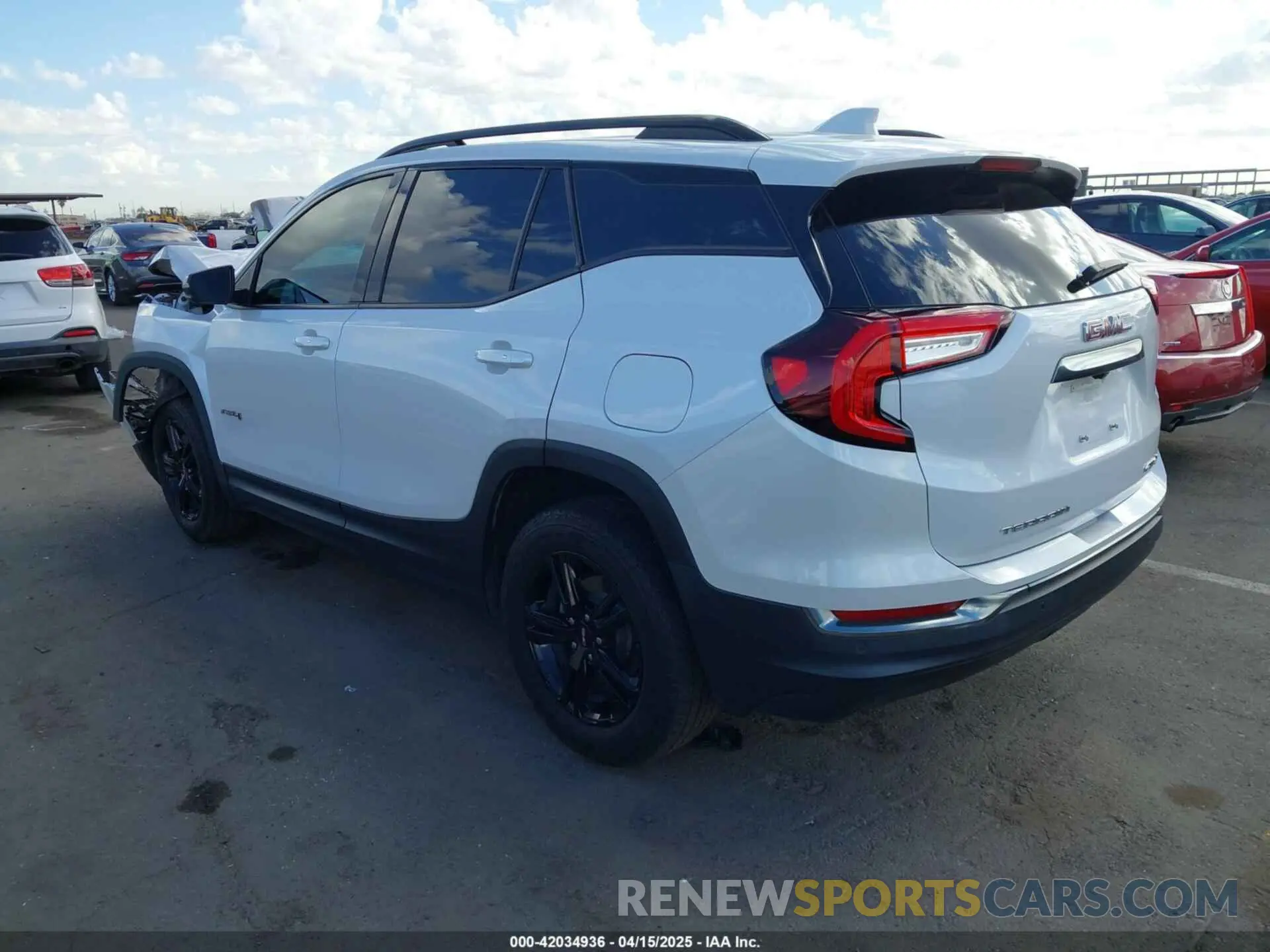 3 fotografías del automóvil dañado 3GKALYEV1NL163513 GMC TERRAIN 2022
