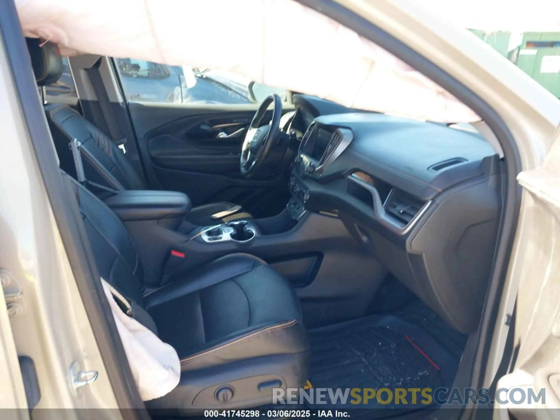 5 fotografías del automóvil dañado 3GKALYEVXNL310167 GMC TERRAIN 2022