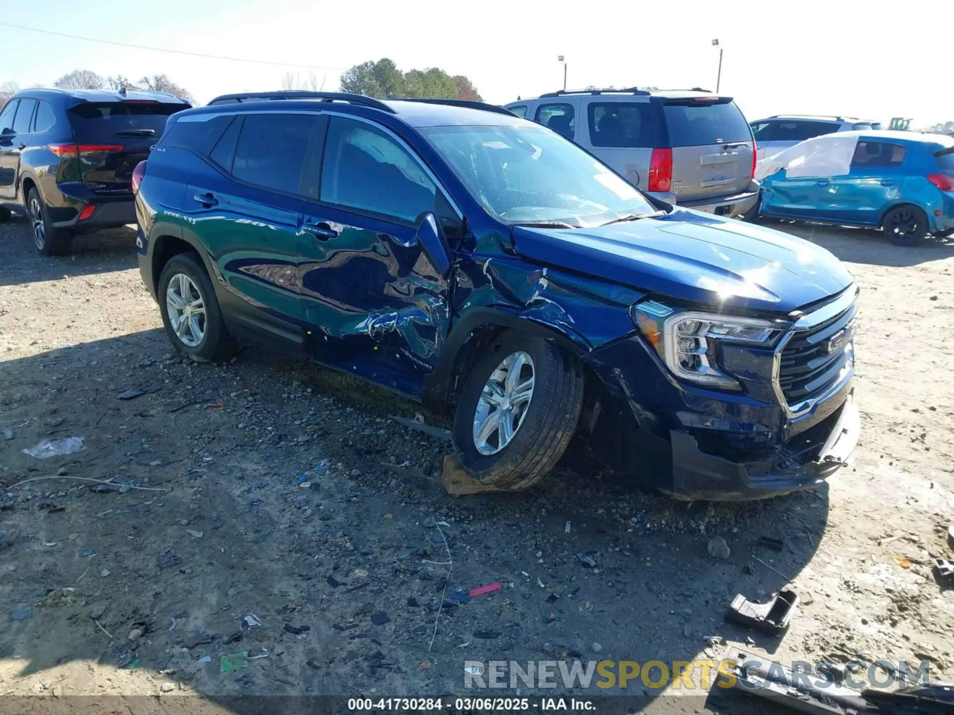 1 fotografías del automóvil dañado 3GKALMEG0PL176959 GMC TERRAIN 2023
