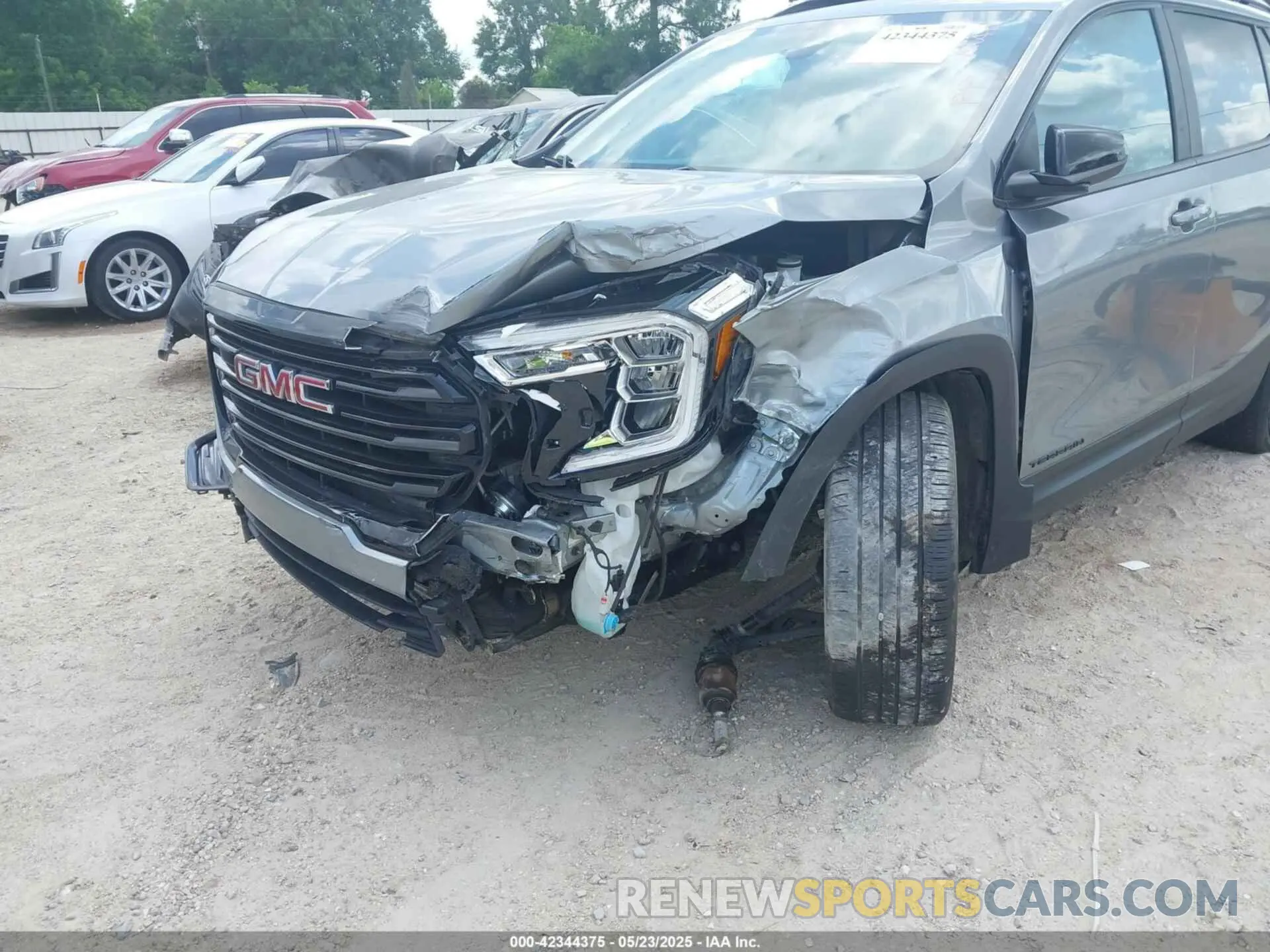 6 fotografías del automóvil dañado 3GKALMEG3PL156883 GMC TERRAIN 2023