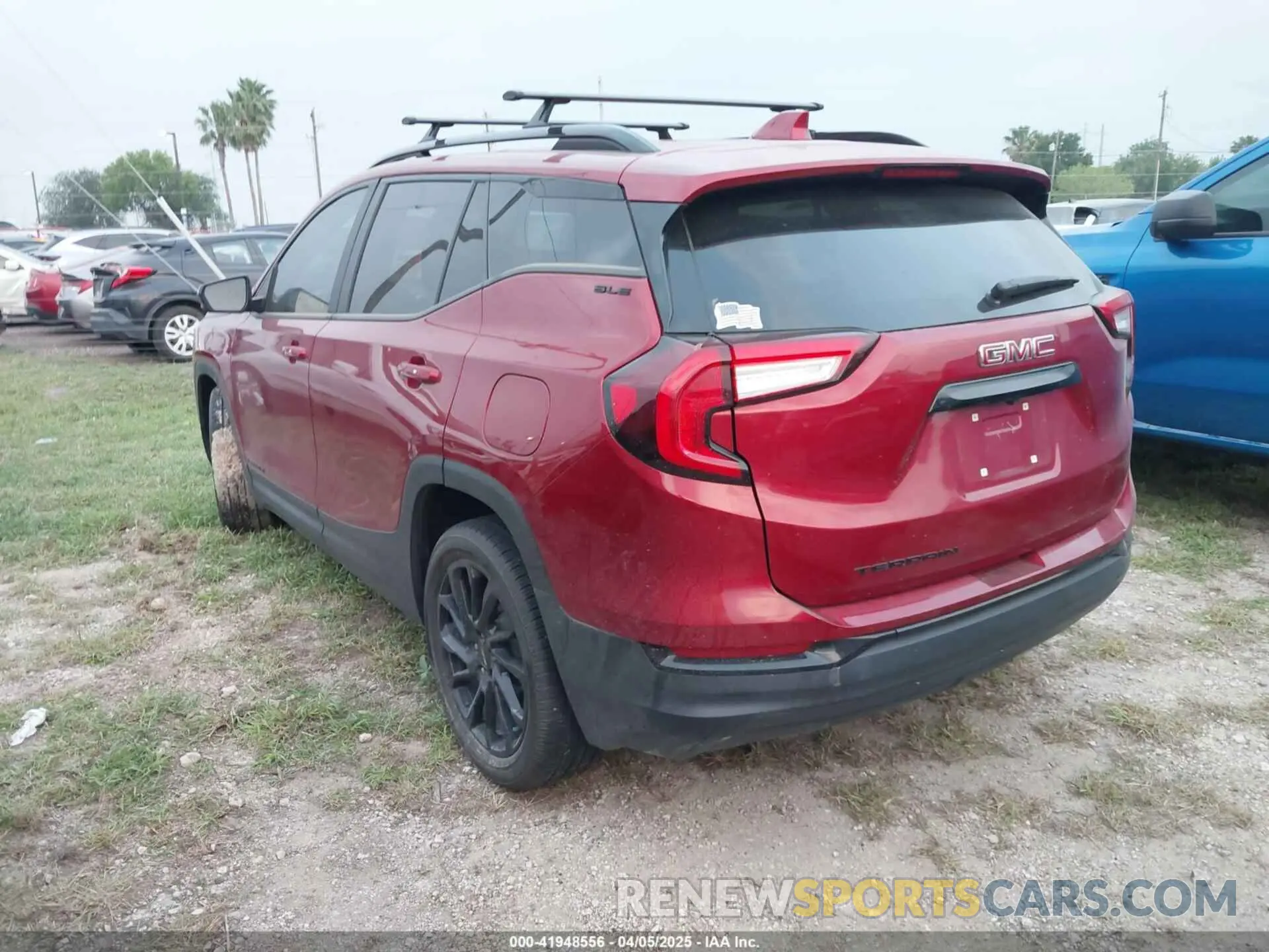 3 fotografías del automóvil dañado 3GKALMEG4PL242669 GMC TERRAIN 2023