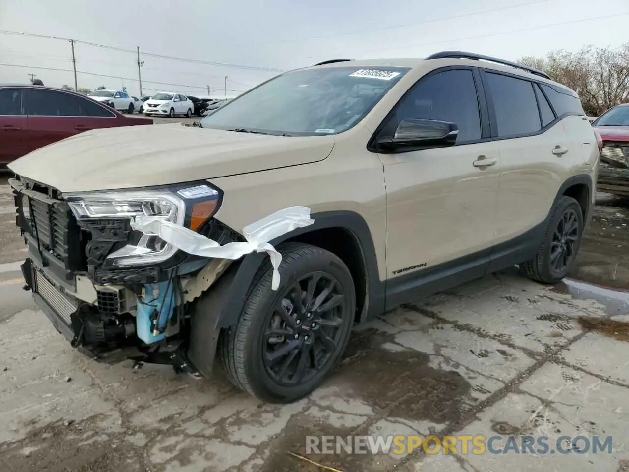 1 fotografías del automóvil dañado 3GKALMEG5PL121472 GMC TERRAIN 2023