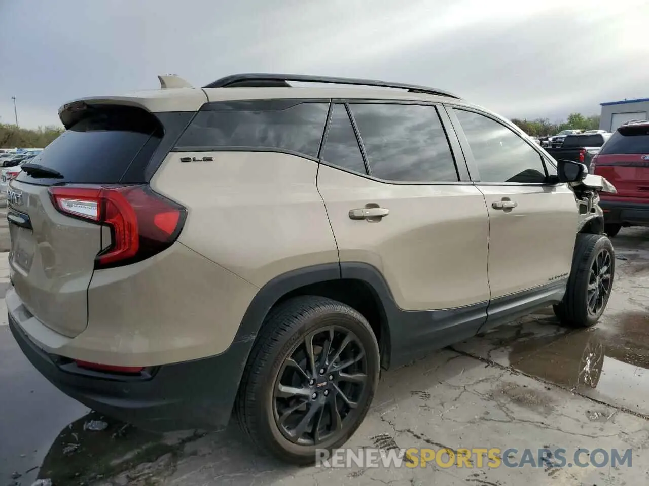 3 fotografías del automóvil dañado 3GKALMEG5PL121472 GMC TERRAIN 2023