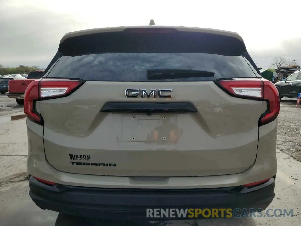 6 fotografías del automóvil dañado 3GKALMEG5PL121472 GMC TERRAIN 2023