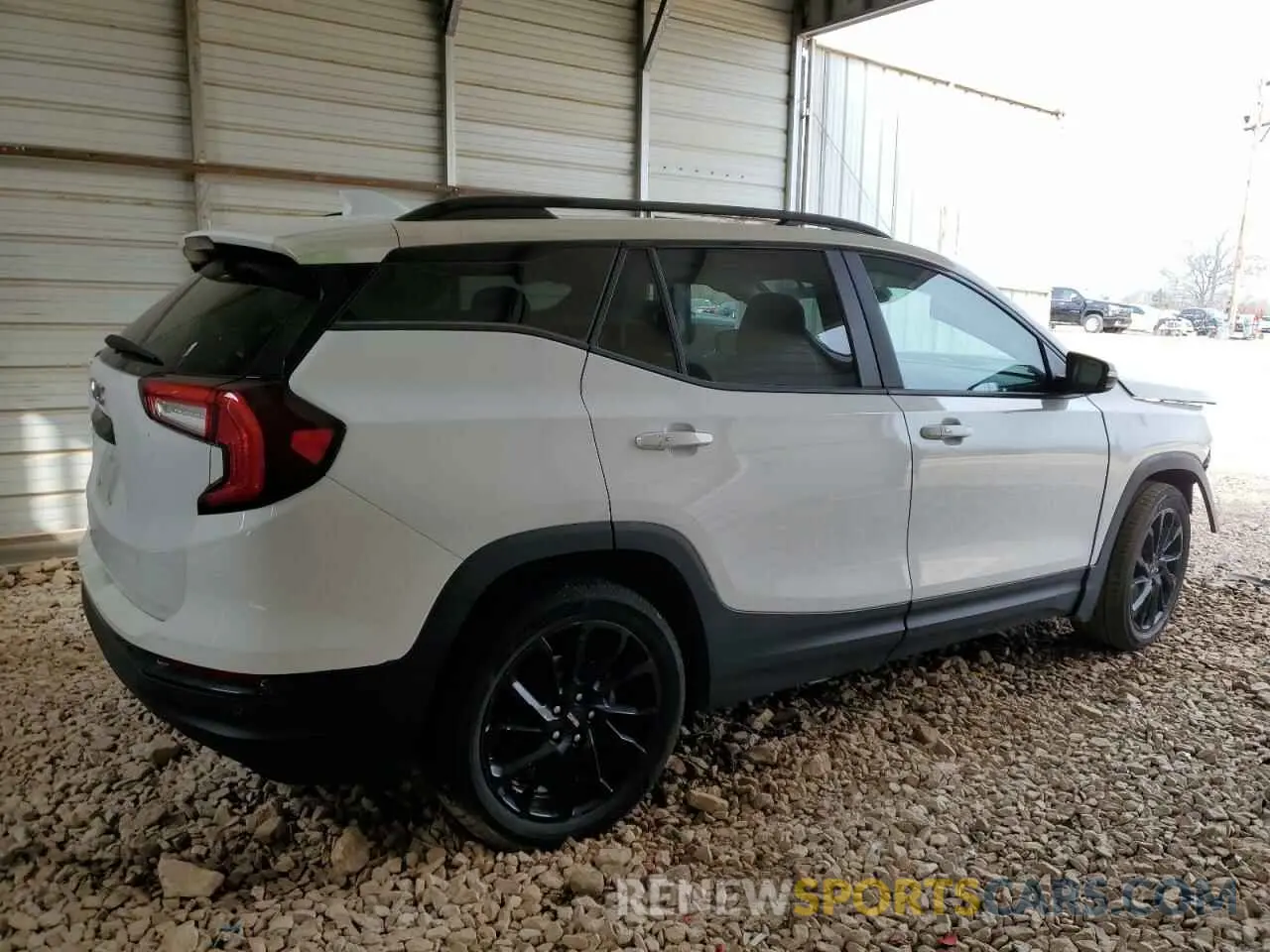 3 fotografías del automóvil dañado 3GKALMEG6PL149362 GMC TERRAIN 2023