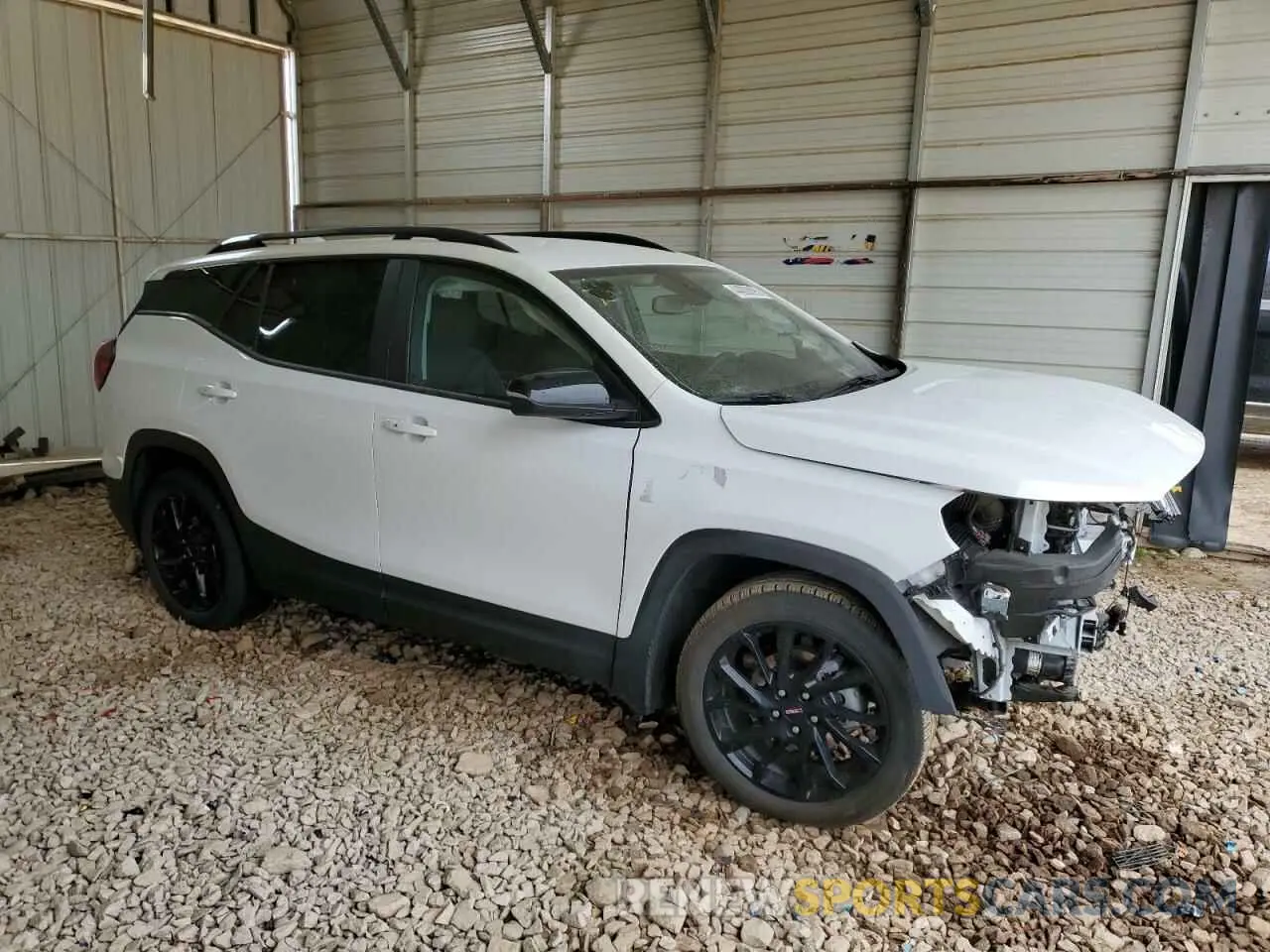 4 fotografías del automóvil dañado 3GKALMEG6PL149362 GMC TERRAIN 2023