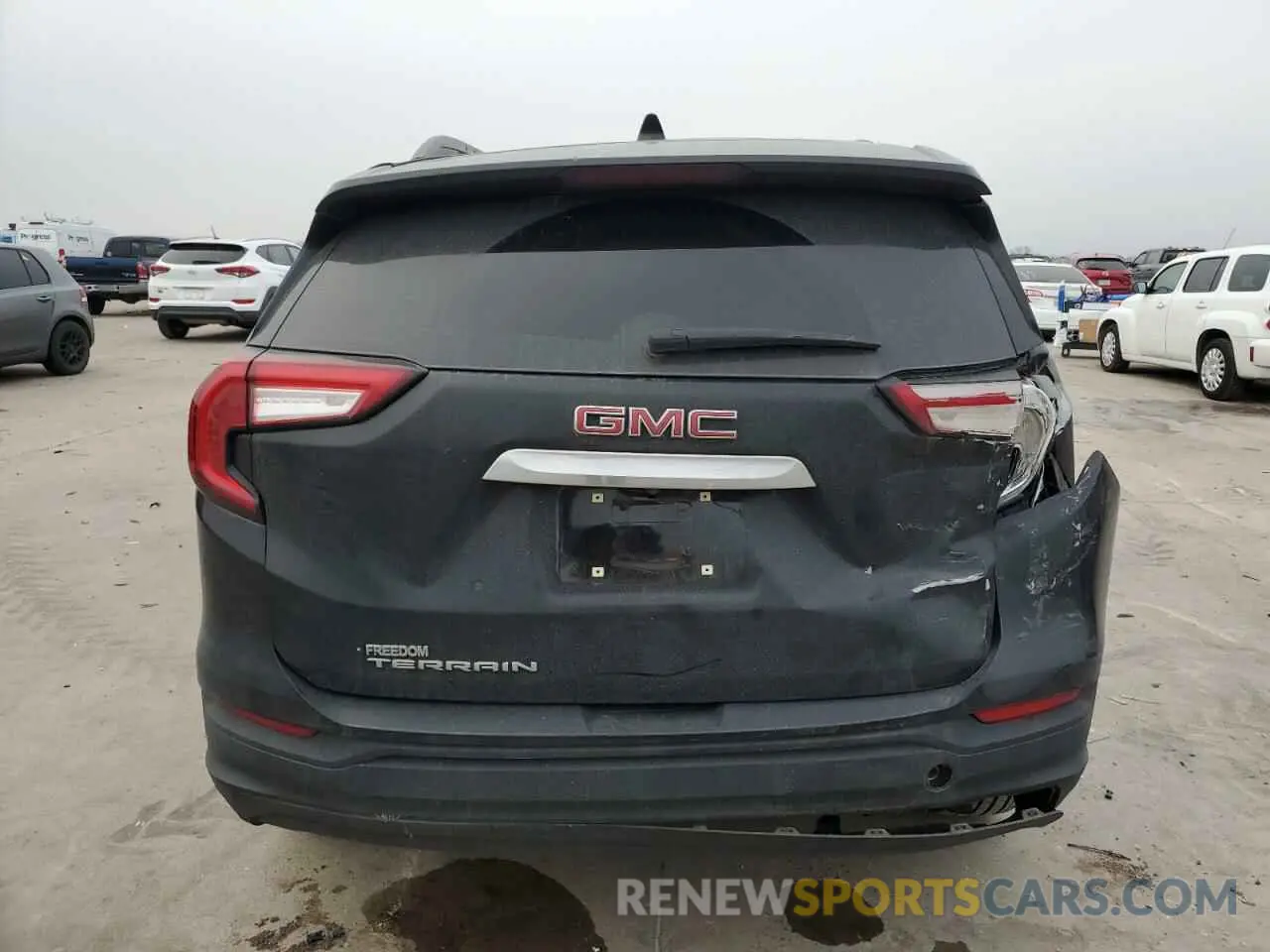 6 fotografías del automóvil dañado 3GKALMEG6PL176545 GMC TERRAIN 2023