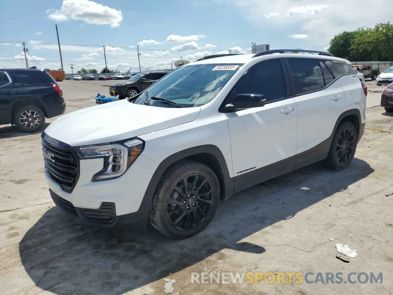 1 fotografías del automóvil dañado 3GKALMEG7PL247543 GMC TERRAIN 2023