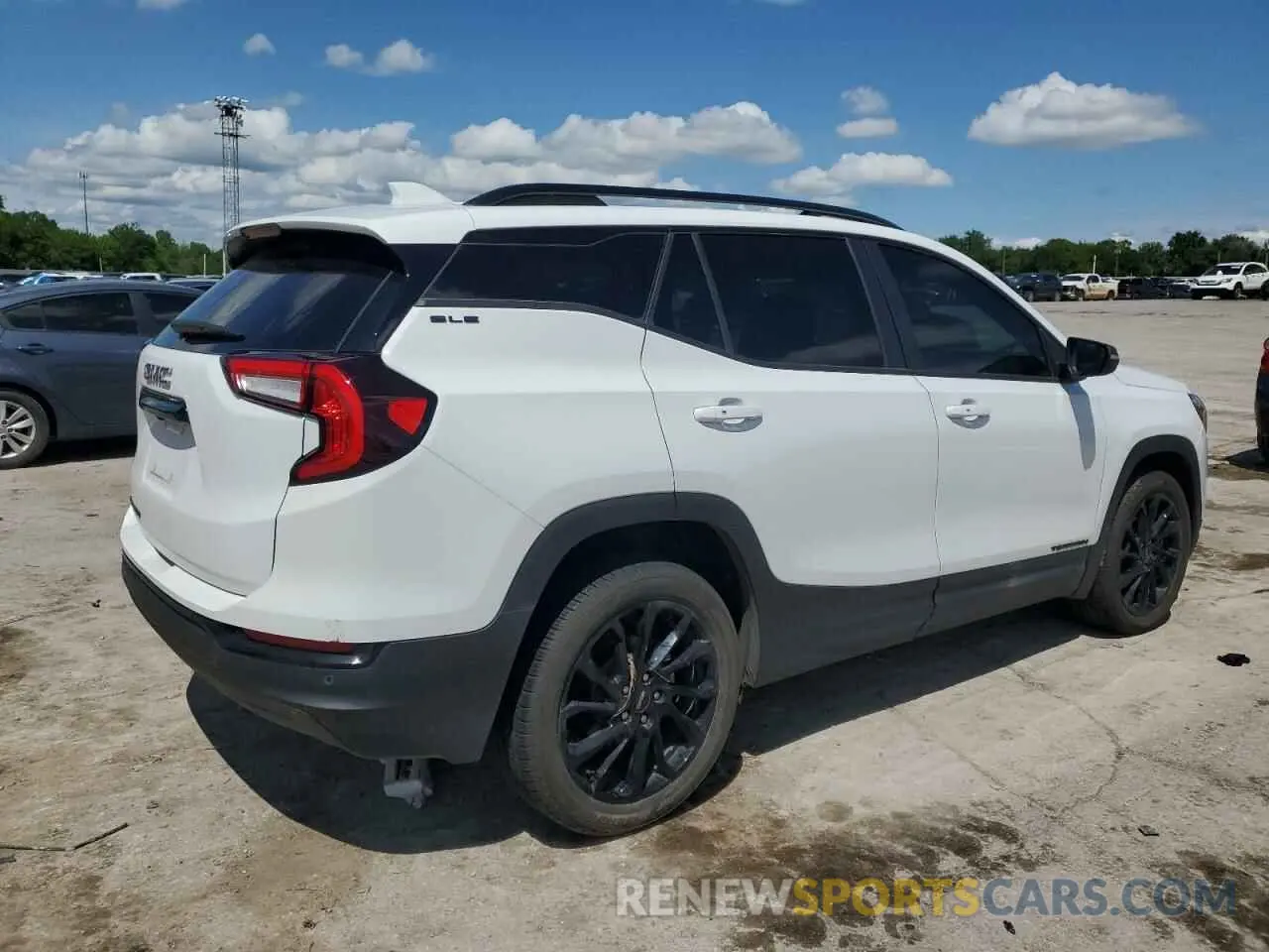 3 fotografías del automóvil dañado 3GKALMEG7PL247543 GMC TERRAIN 2023