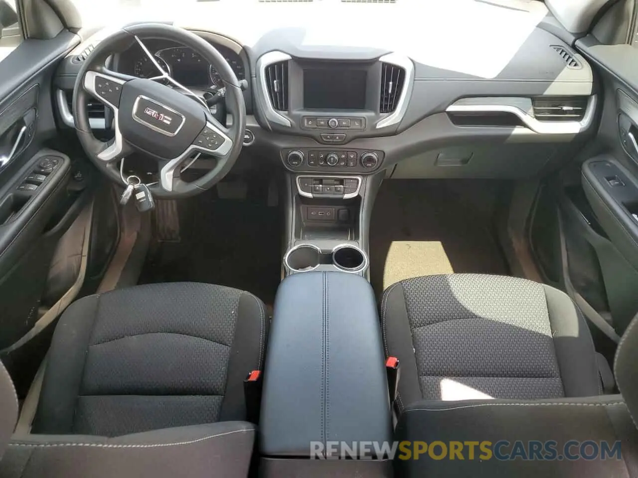8 fotografías del automóvil dañado 3GKALMEG7PL247543 GMC TERRAIN 2023