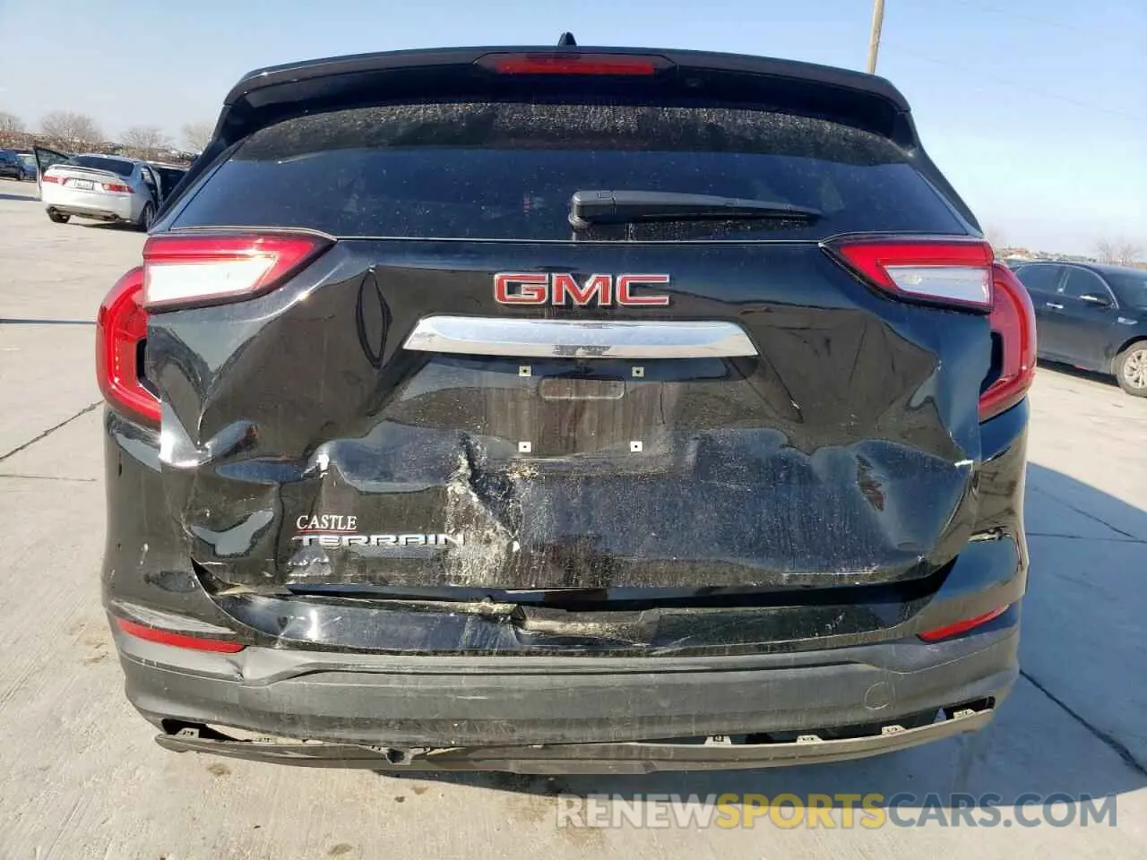 6 fotografías del automóvil dañado 3GKALMEG8PL126083 GMC TERRAIN 2023