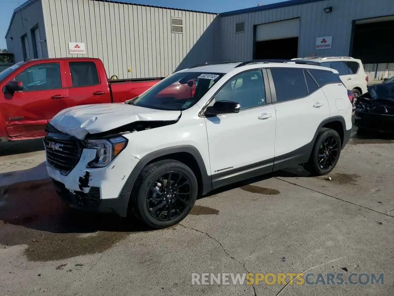 1 fotografías del automóvil dañado 3GKALMEG8PL197297 GMC TERRAIN 2023
