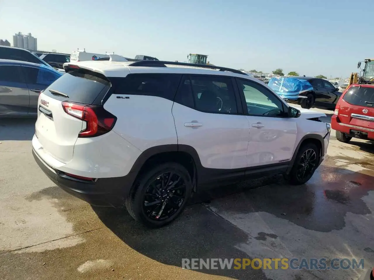 3 fotografías del automóvil dañado 3GKALMEG8PL197297 GMC TERRAIN 2023