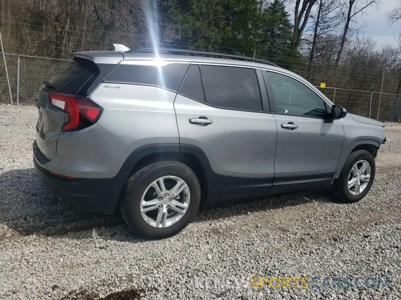 3 fotografías del automóvil dañado 3GKALMEG9PL201440 GMC TERRAIN 2023