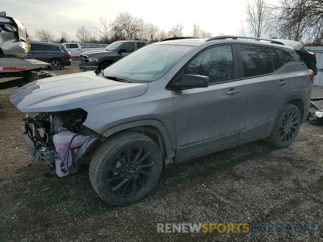 1 fotografías del automóvil dañado 3GKALMEG9PL243798 GMC TERRAIN 2023