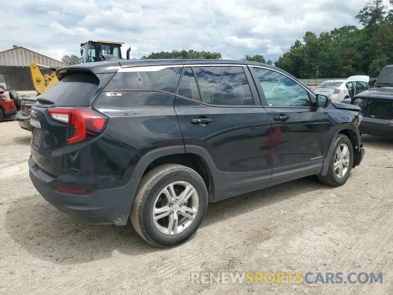 3 fotografías del automóvil dañado 3GKALMEGXPL242109 GMC TERRAIN 2023