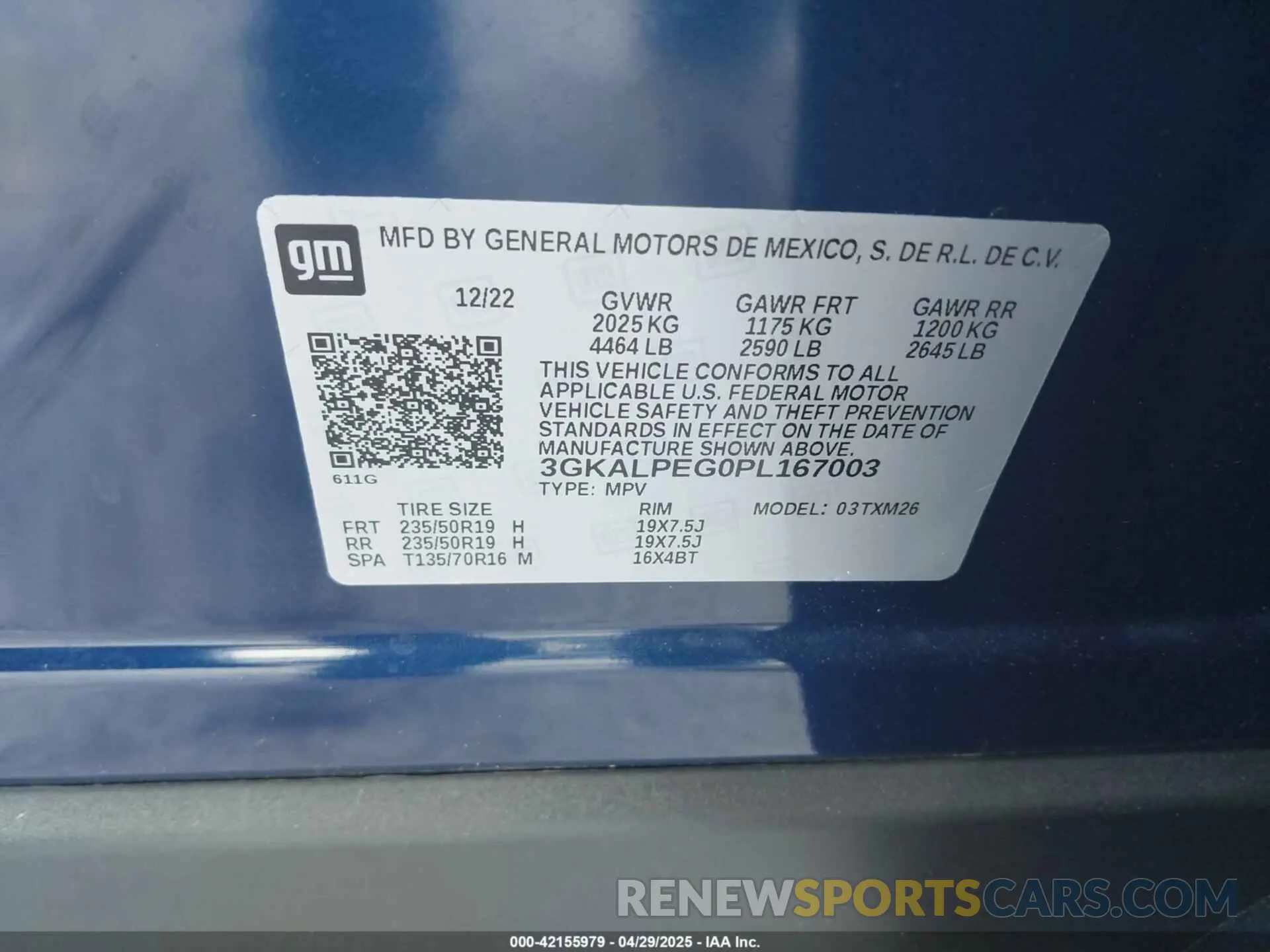 9 fotografías del automóvil dañado 3GKALPEG0PL167003 GMC TERRAIN 2023