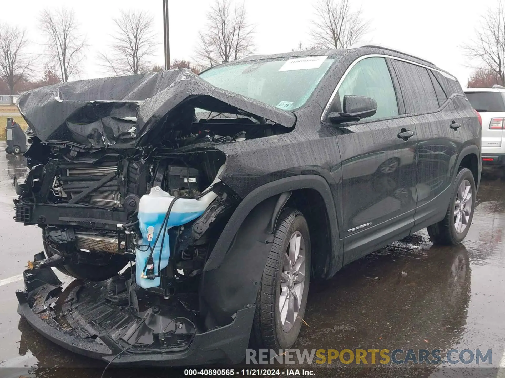 2 fotografías del automóvil dañado 3GKALPEG1PL250469 GMC TERRAIN 2023