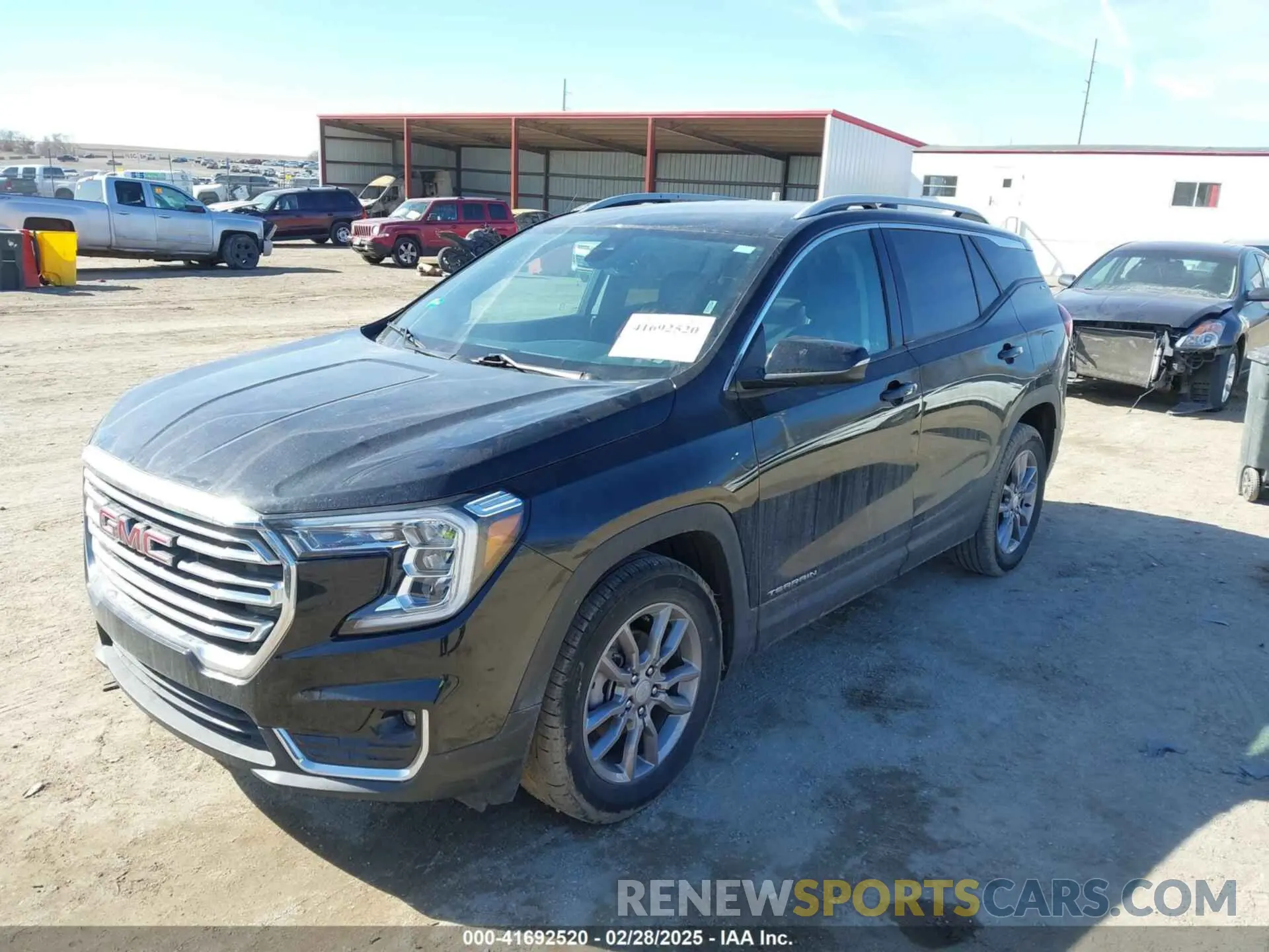 6 fotografías del automóvil dañado 3GKALPEG2PL141602 GMC TERRAIN 2023