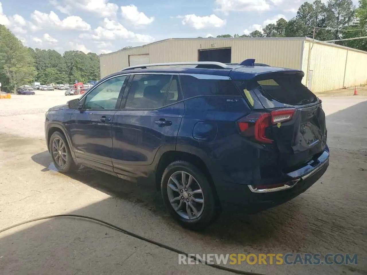 2 fotografías del automóvil dañado 3GKALPEG3PL164452 GMC TERRAIN 2023