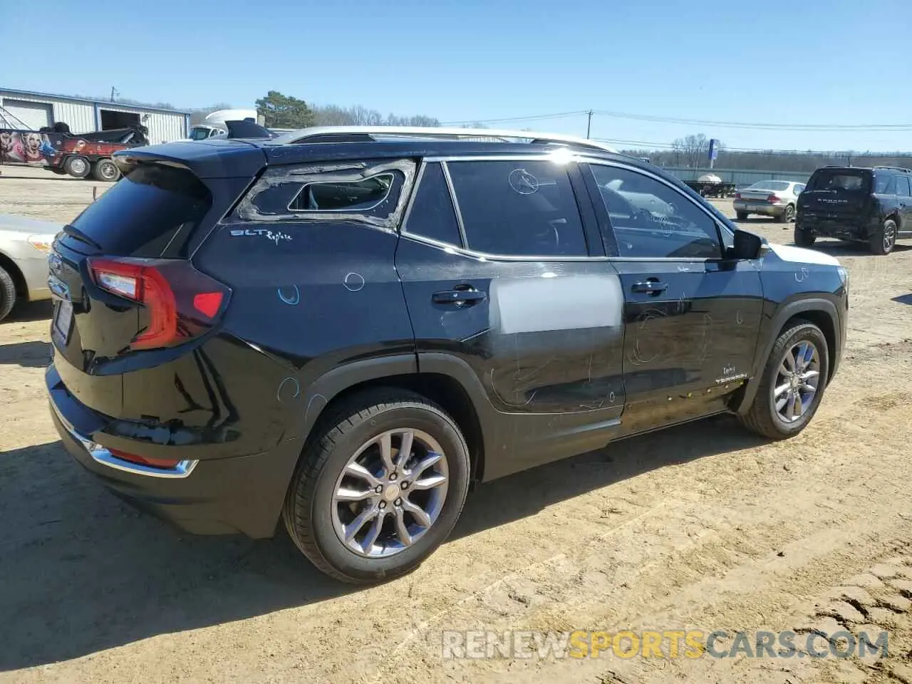 3 fotografías del automóvil dañado 3GKALPEG5PL229396 GMC TERRAIN 2023