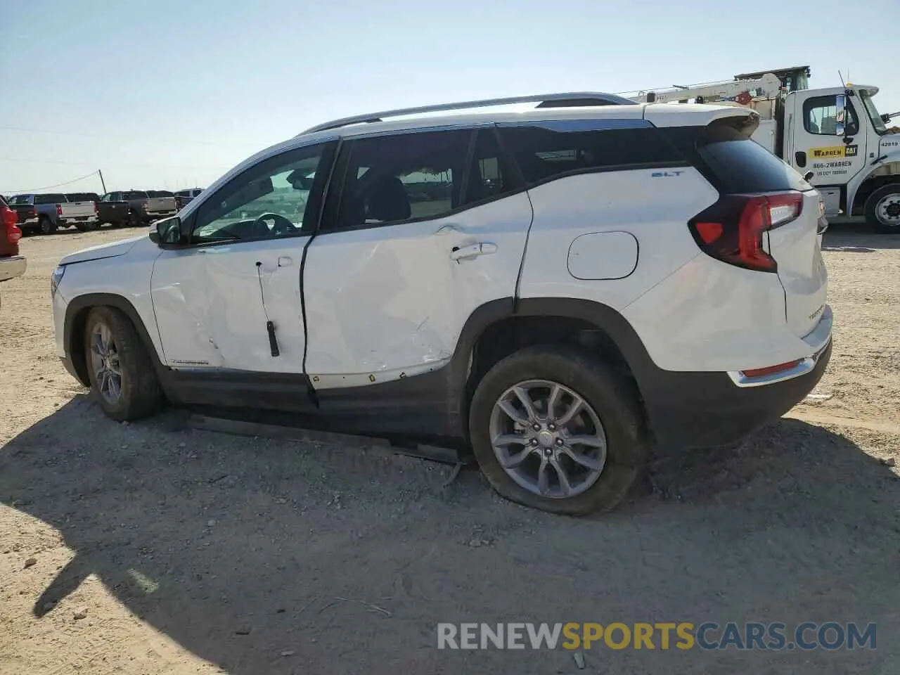 2 fotografías del automóvil dañado 3GKALPEG6PL206614 GMC TERRAIN 2023