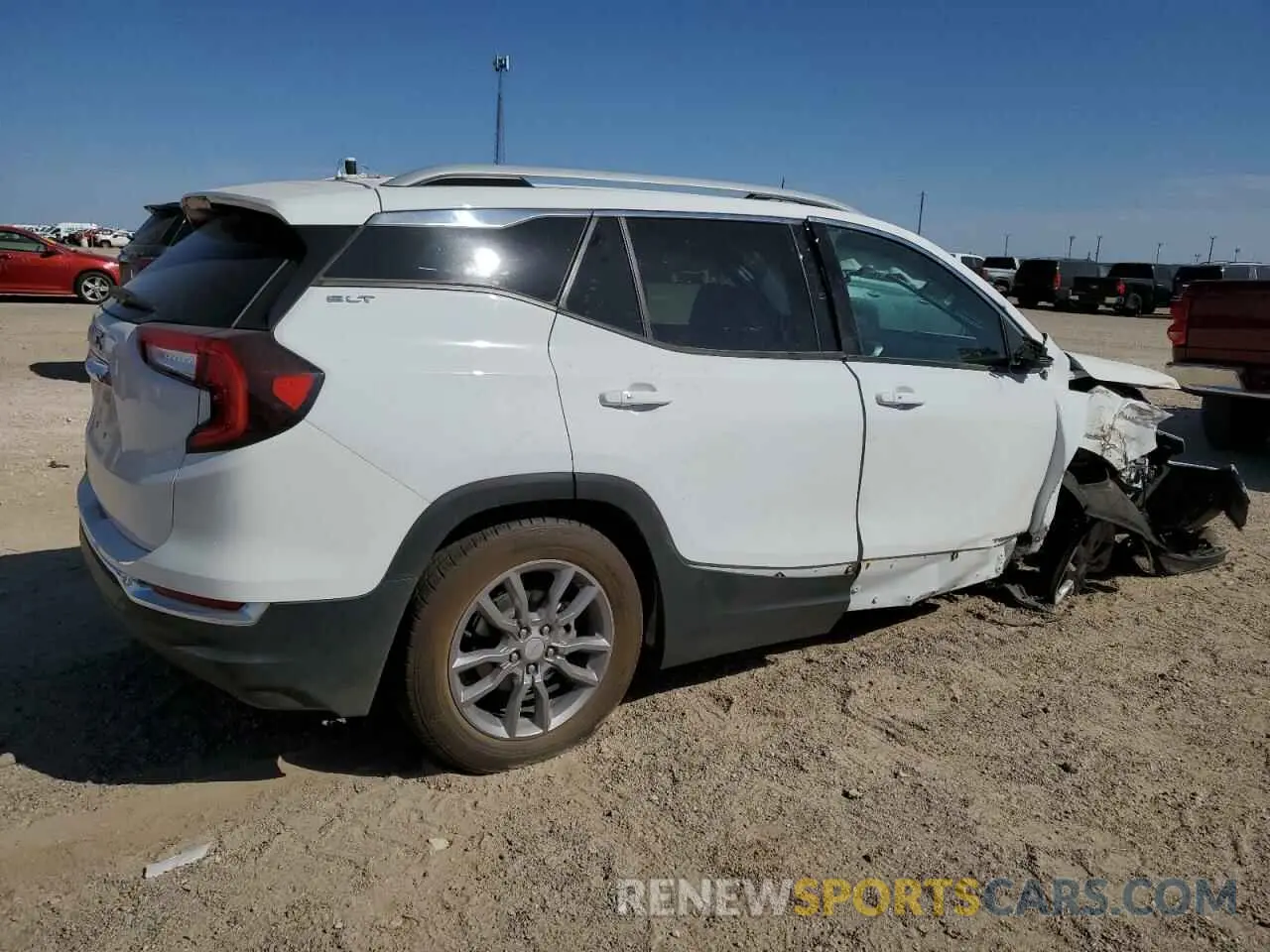 3 fotografías del automóvil dañado 3GKALPEG6PL206614 GMC TERRAIN 2023
