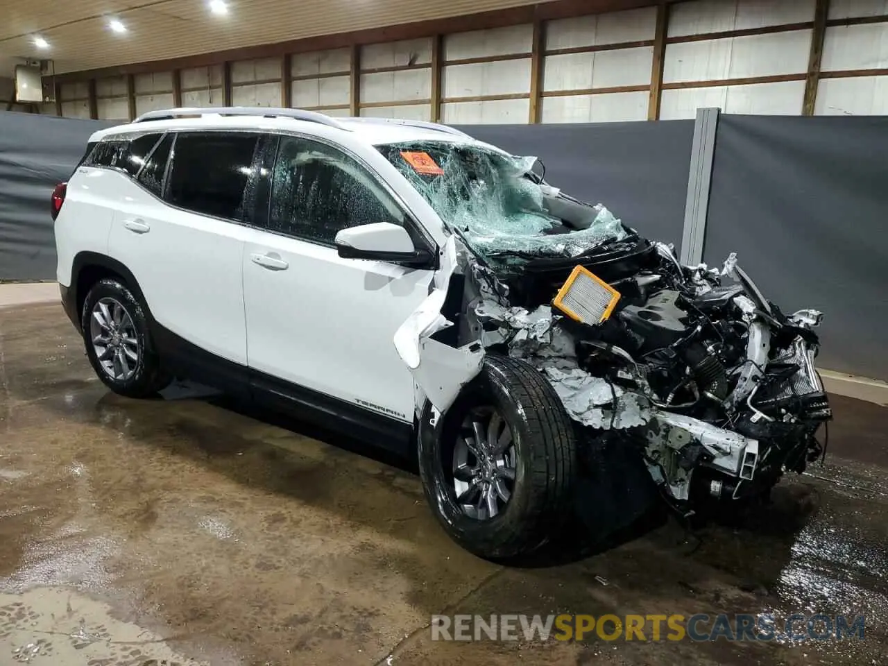 4 fotografías del automóvil dañado 3GKALPEG7PL200630 GMC TERRAIN 2023