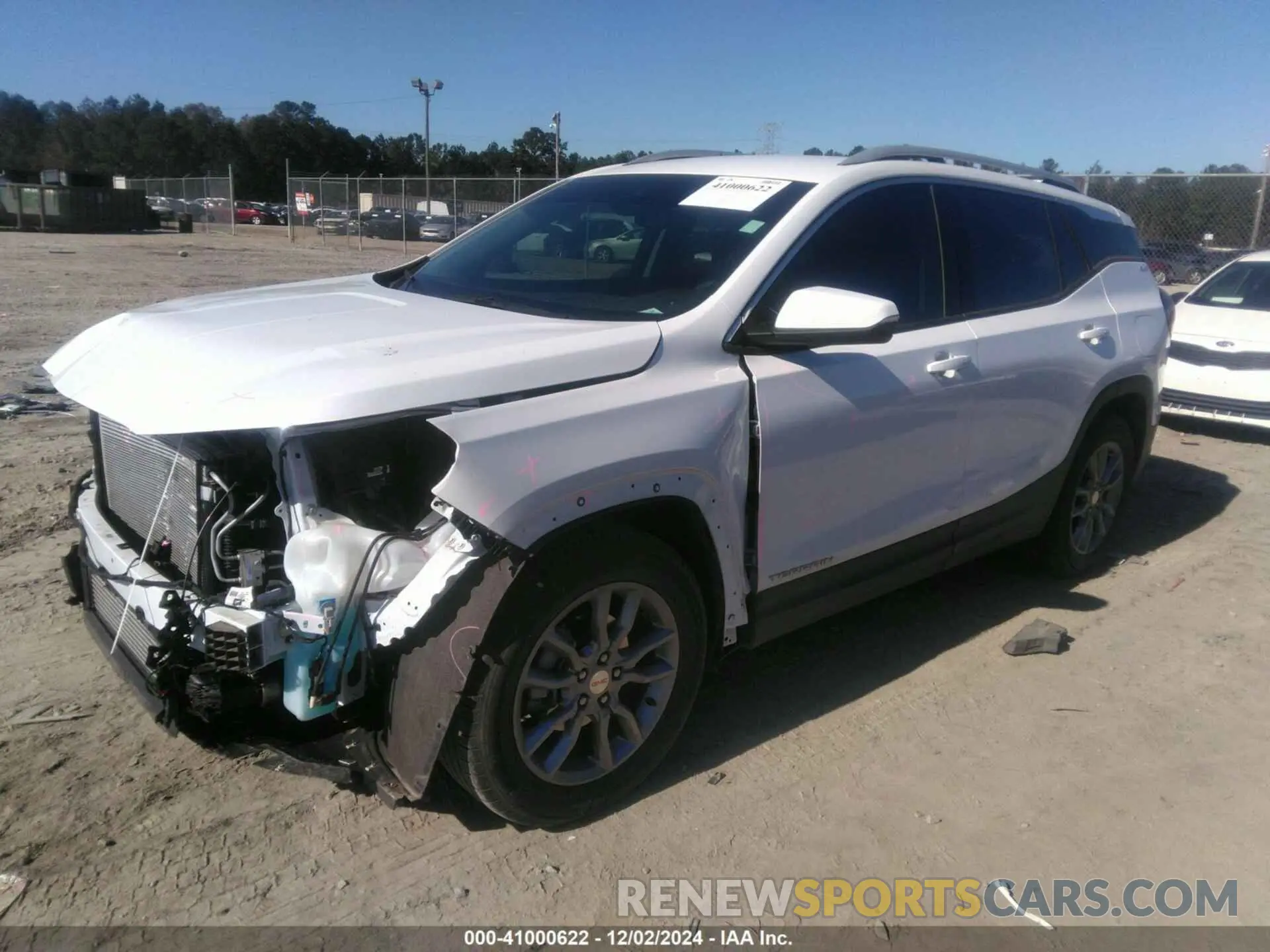 2 fotografías del automóvil dañado 3GKALPEG7PL253313 GMC TERRAIN 2023
