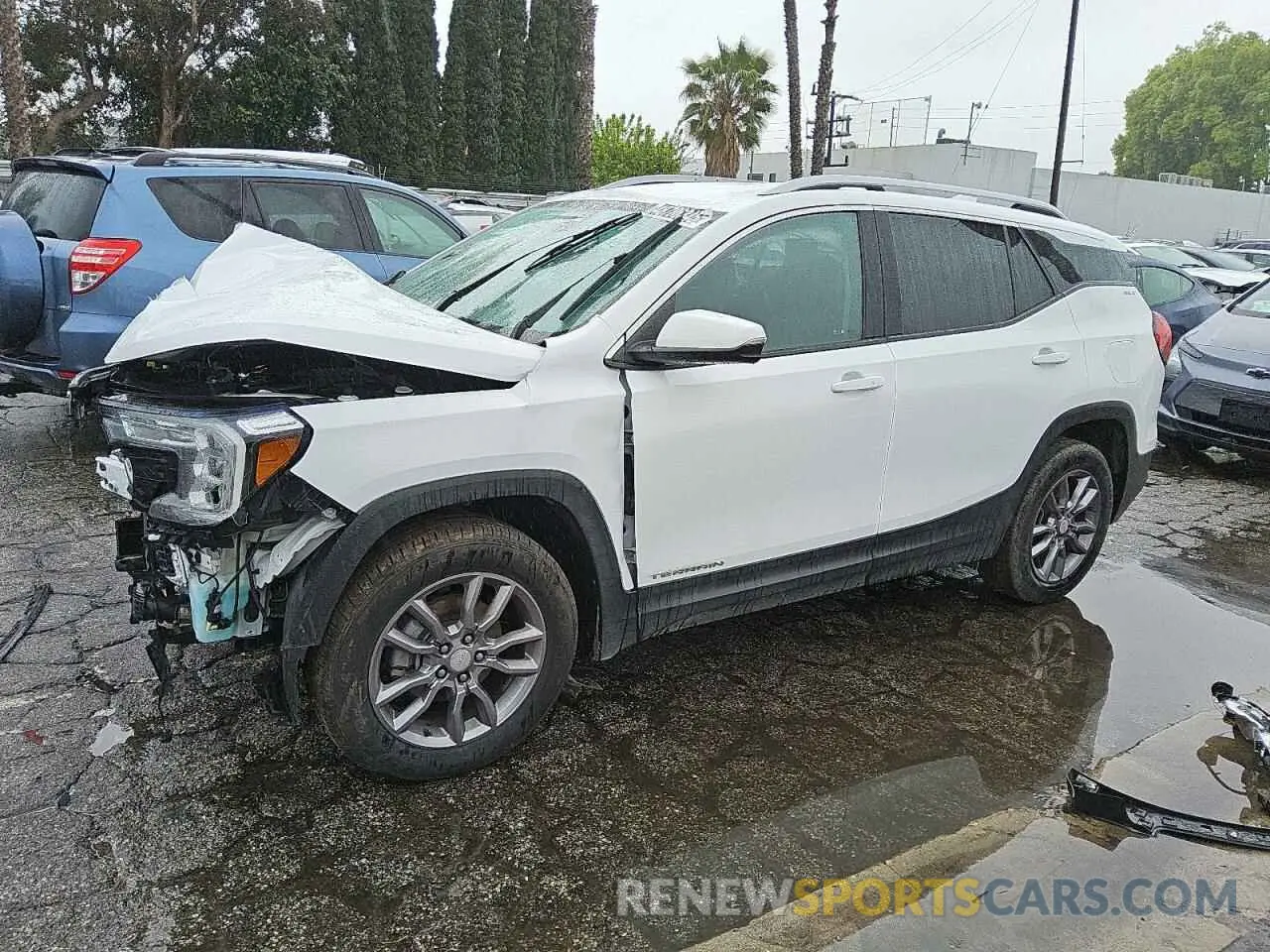 1 fotografías del automóvil dañado 3GKALPEG8PL137764 GMC TERRAIN 2023