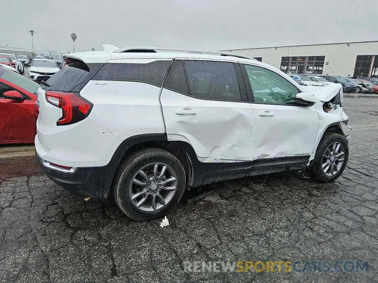 3 fotografías del automóvil dañado 3GKALPEG8PL137764 GMC TERRAIN 2023